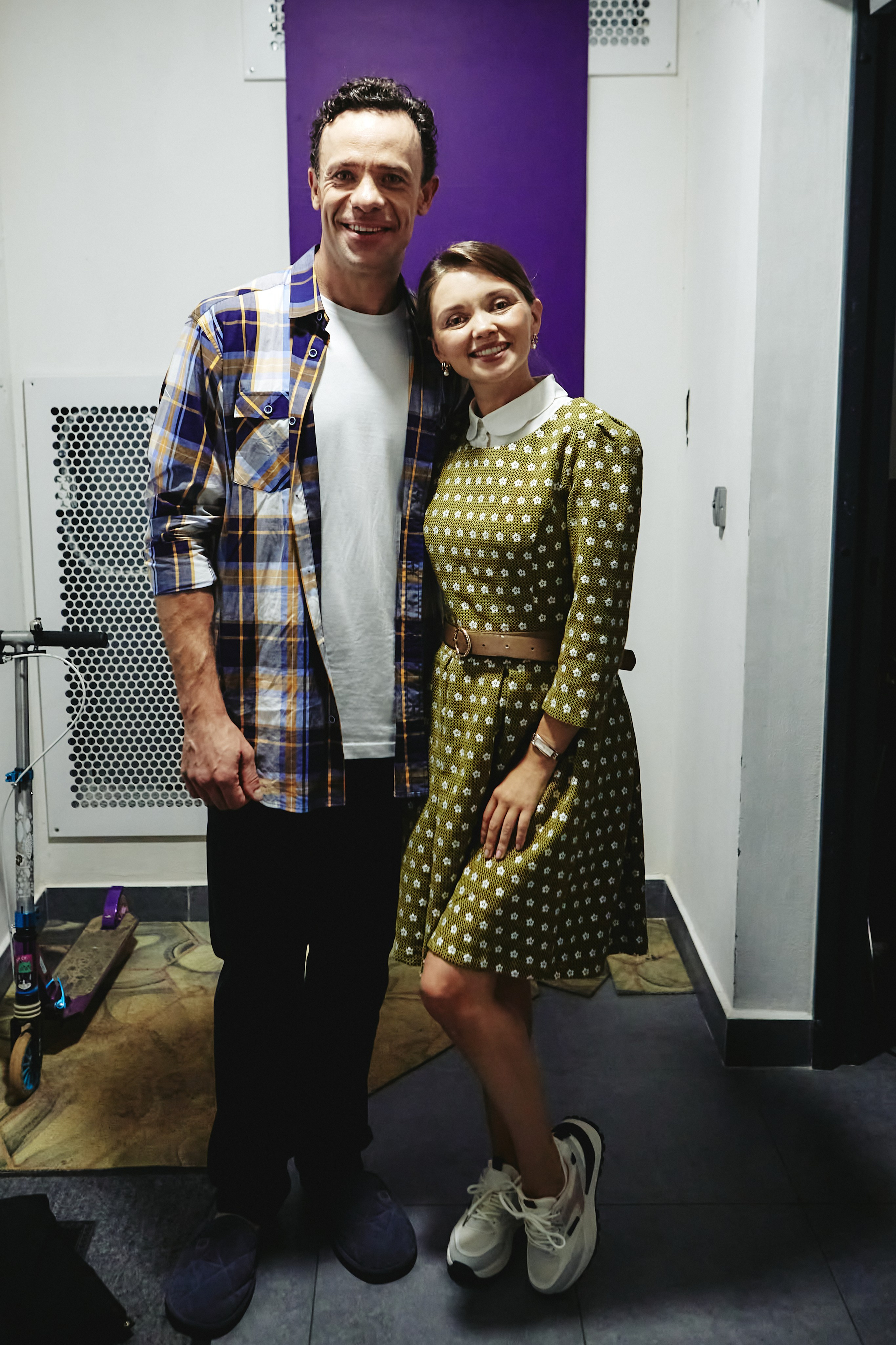 Backstage. Visual artist Konstantin KoT