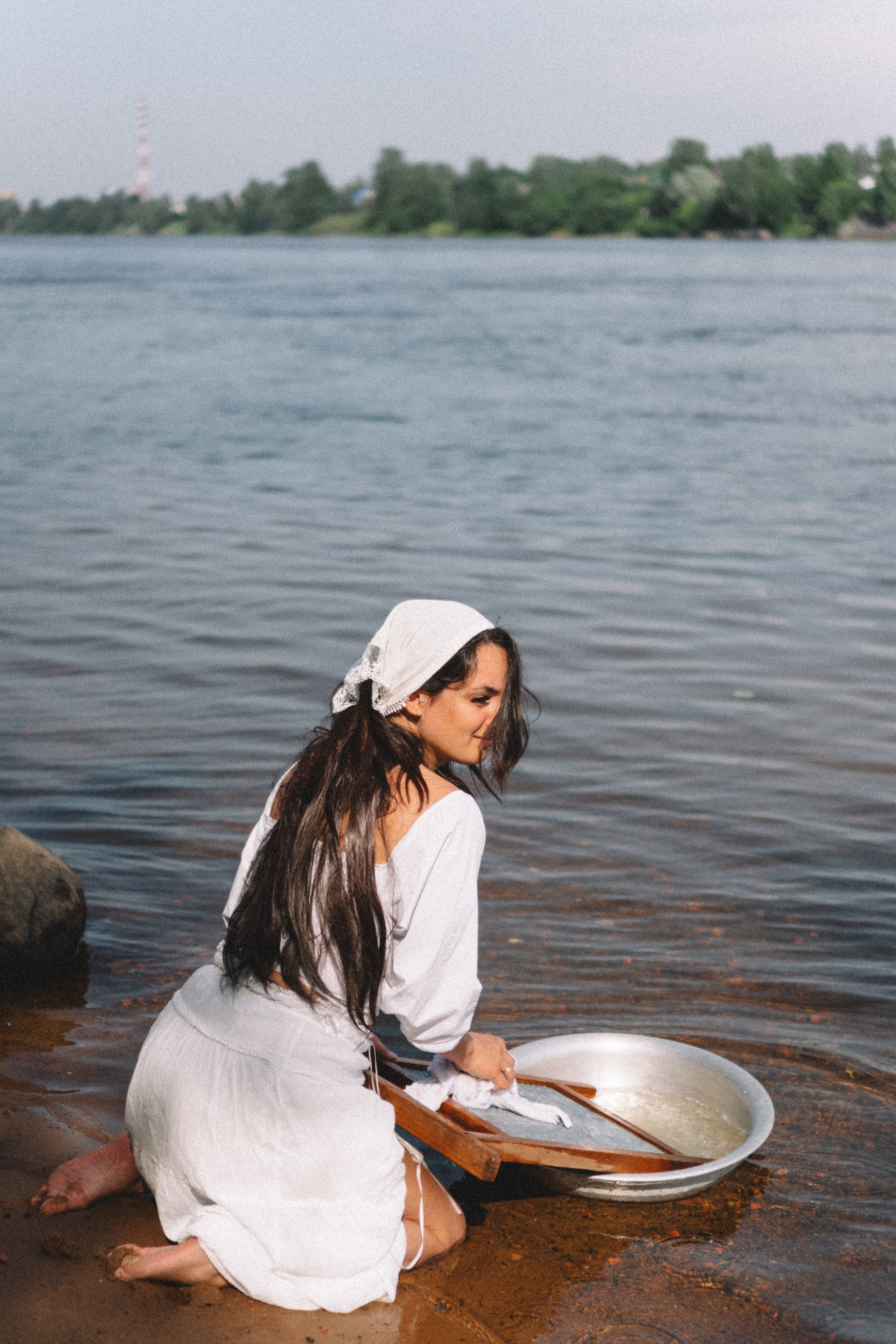 СТИРКА НА РЕКЕ. Профессиональный фотограф, Санкт-Петербург — Виктория Богомолова