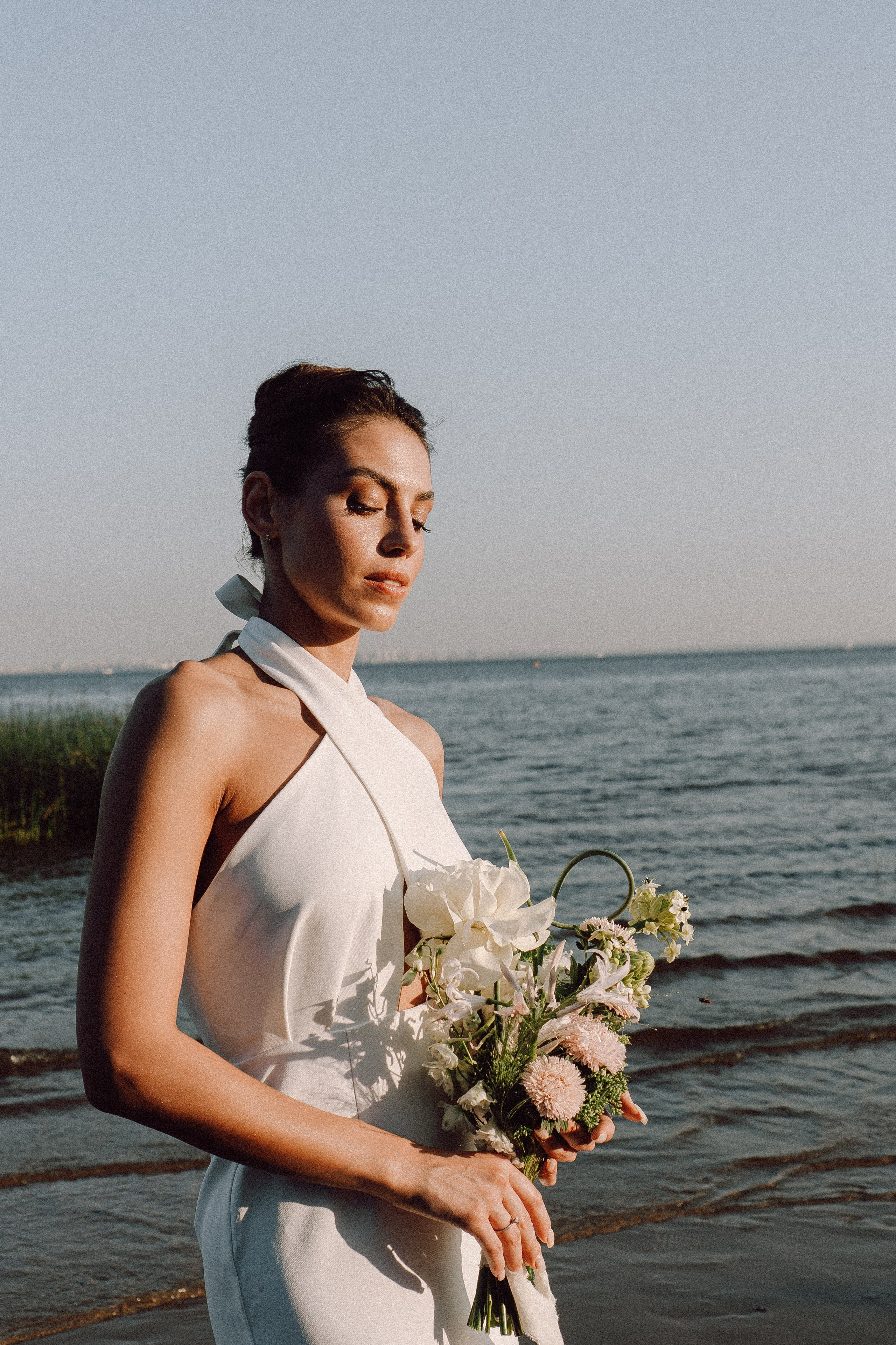 СВАДЕБНАЯ ФОТОСЕССИЯ ВЫЕЗДНОЙ ЦЕРЕМОНИИ (ФИНСКИЙ ЗАЛИВ). Профессиональный фотограф, Санкт-Петербург — Виктория Богомолова