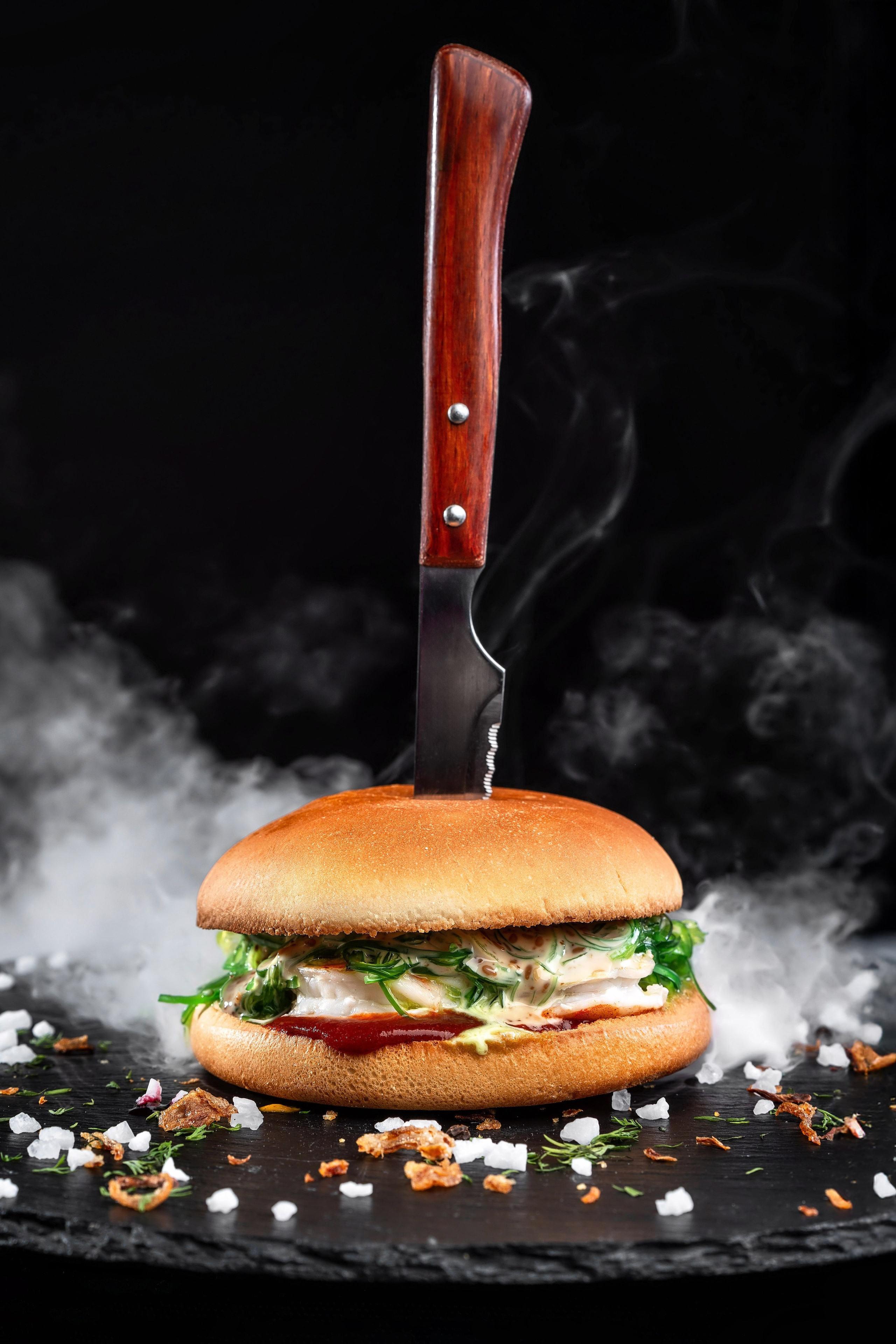 Фуд съемка бургеров. Фотограф Сочи