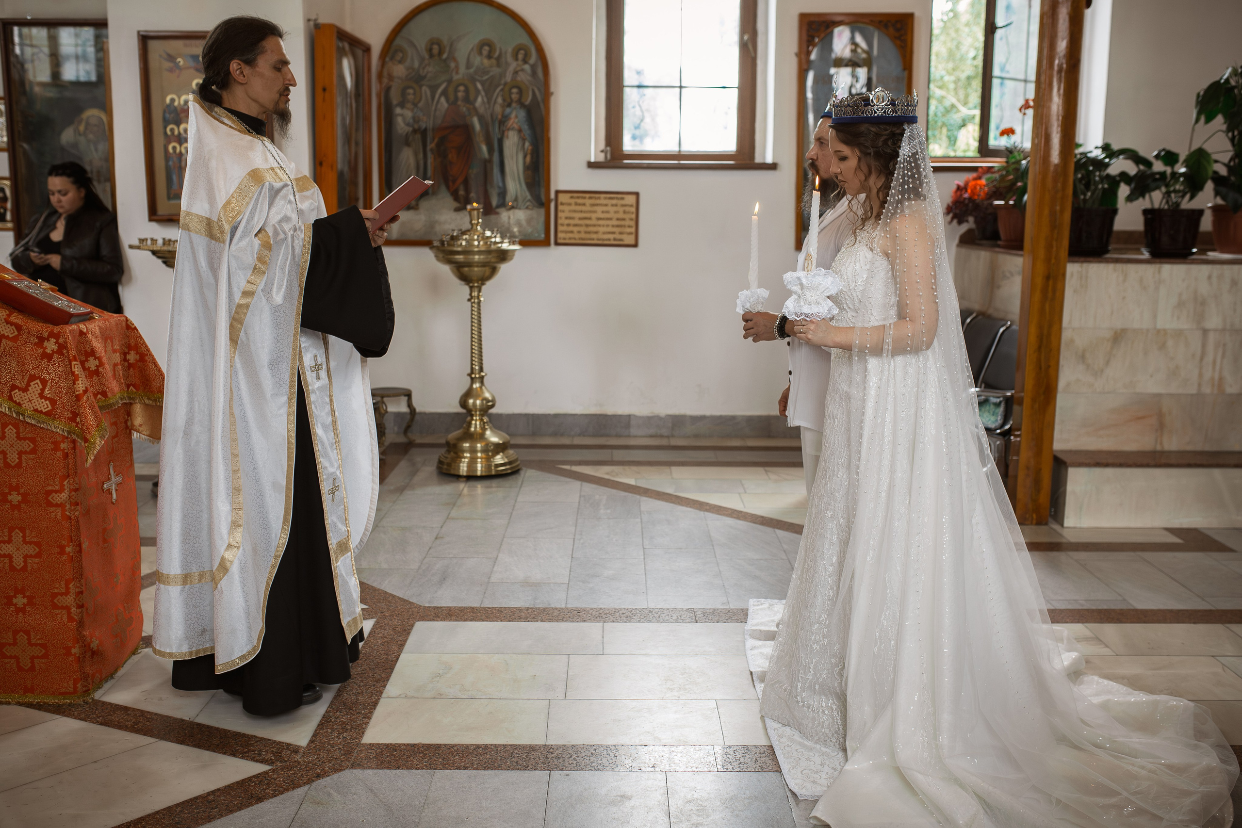 Венчание Алексея и Виктории. Фотограф на Крещение и Венчание в Ташкенте
