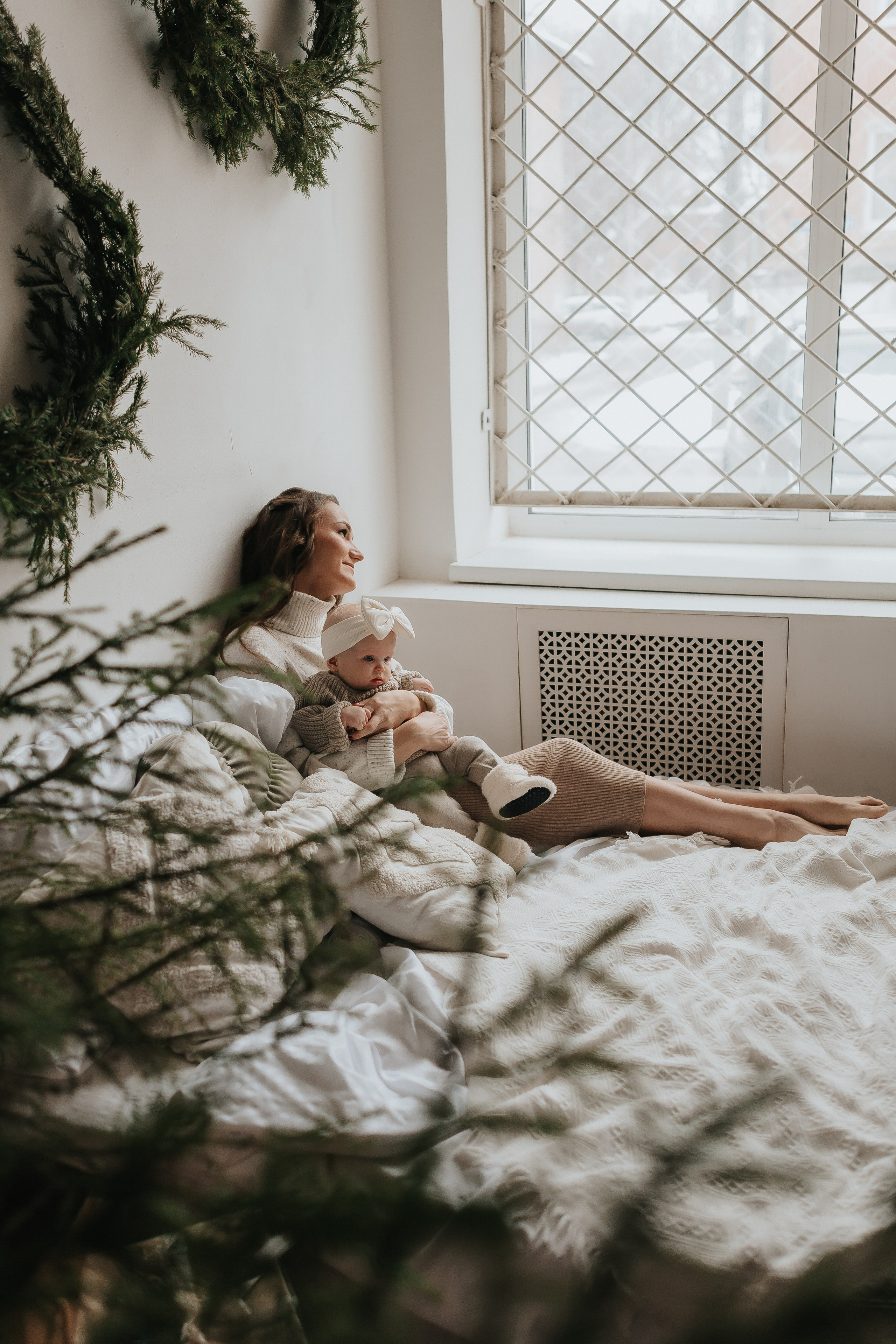 Первая новогодняя история для малышки. Свадебный фотограф Пермь