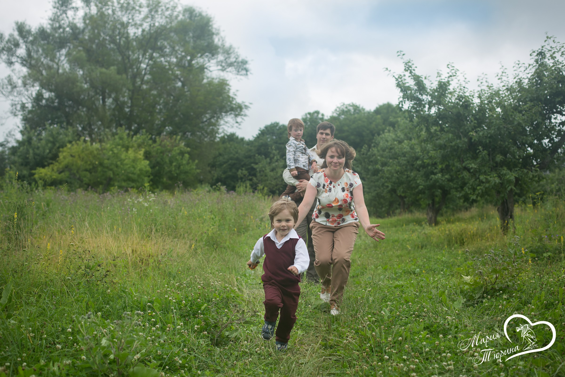 Семейная прогулка. Свадебная фотосъёмка в Москве, Туле