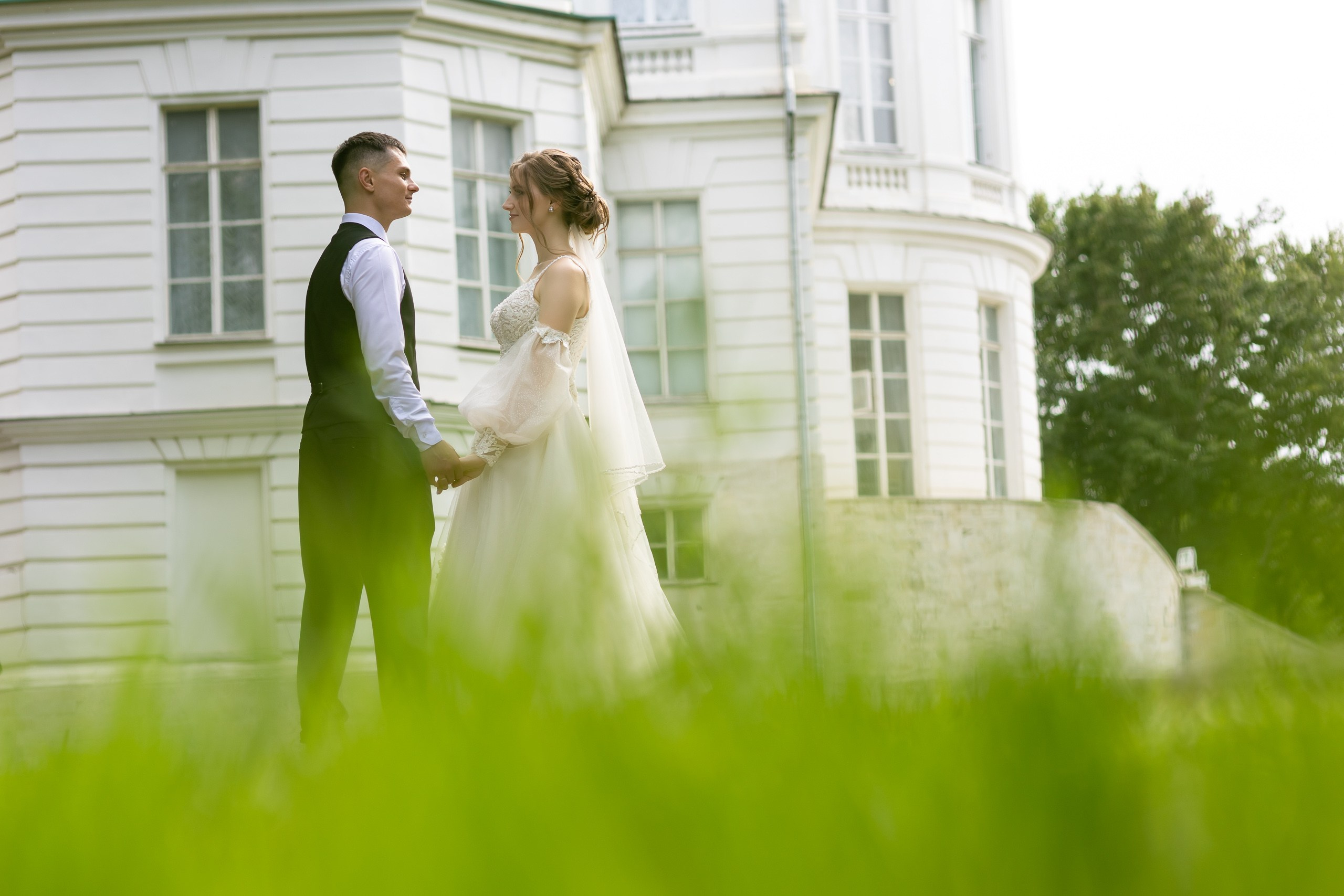 Дворец Бобринских. Свадебная фотосъёмка в Москве, Туле