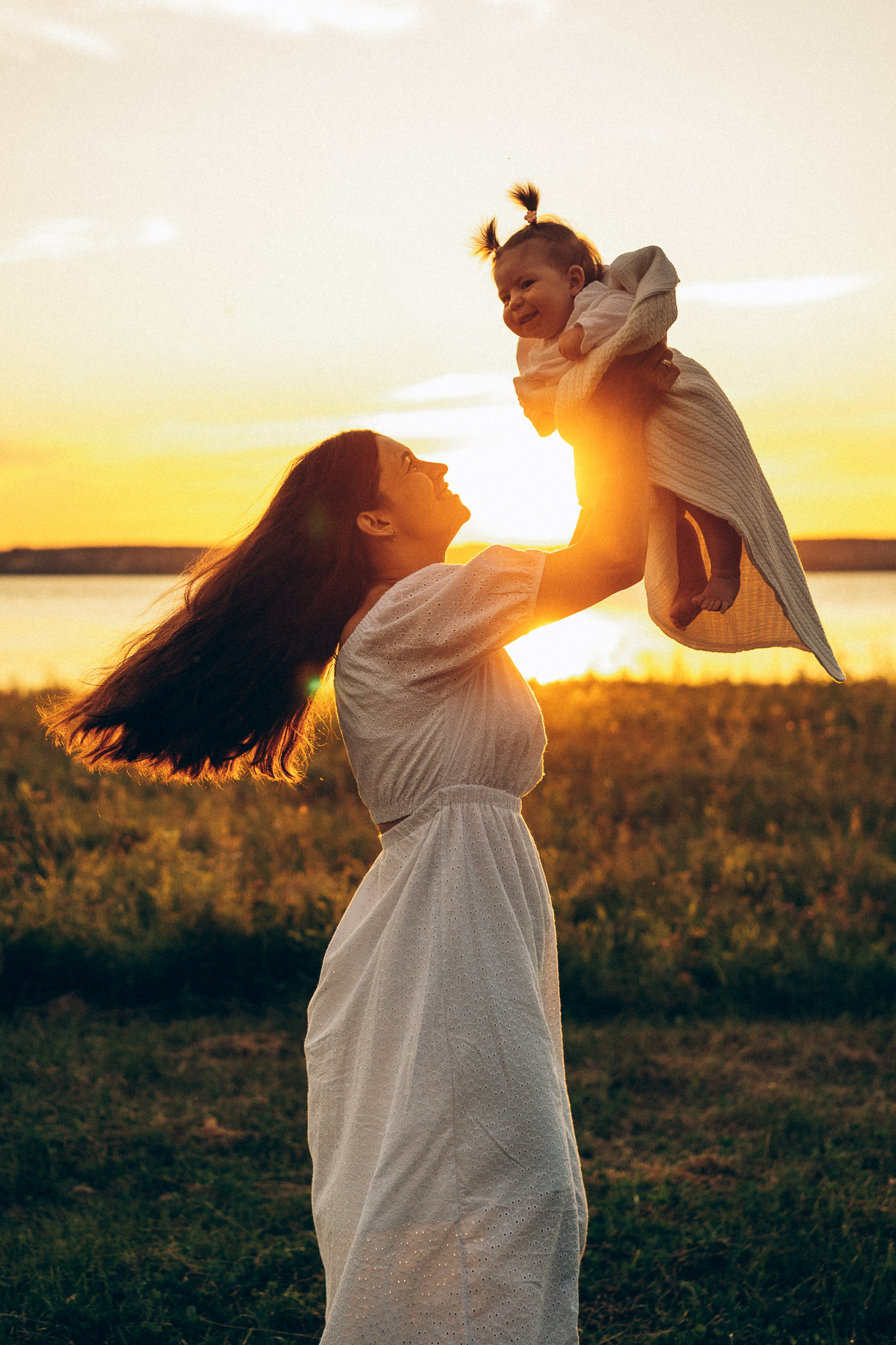 Солнечный закат. Семейный фотограф в Челябинске Волченко Ксения