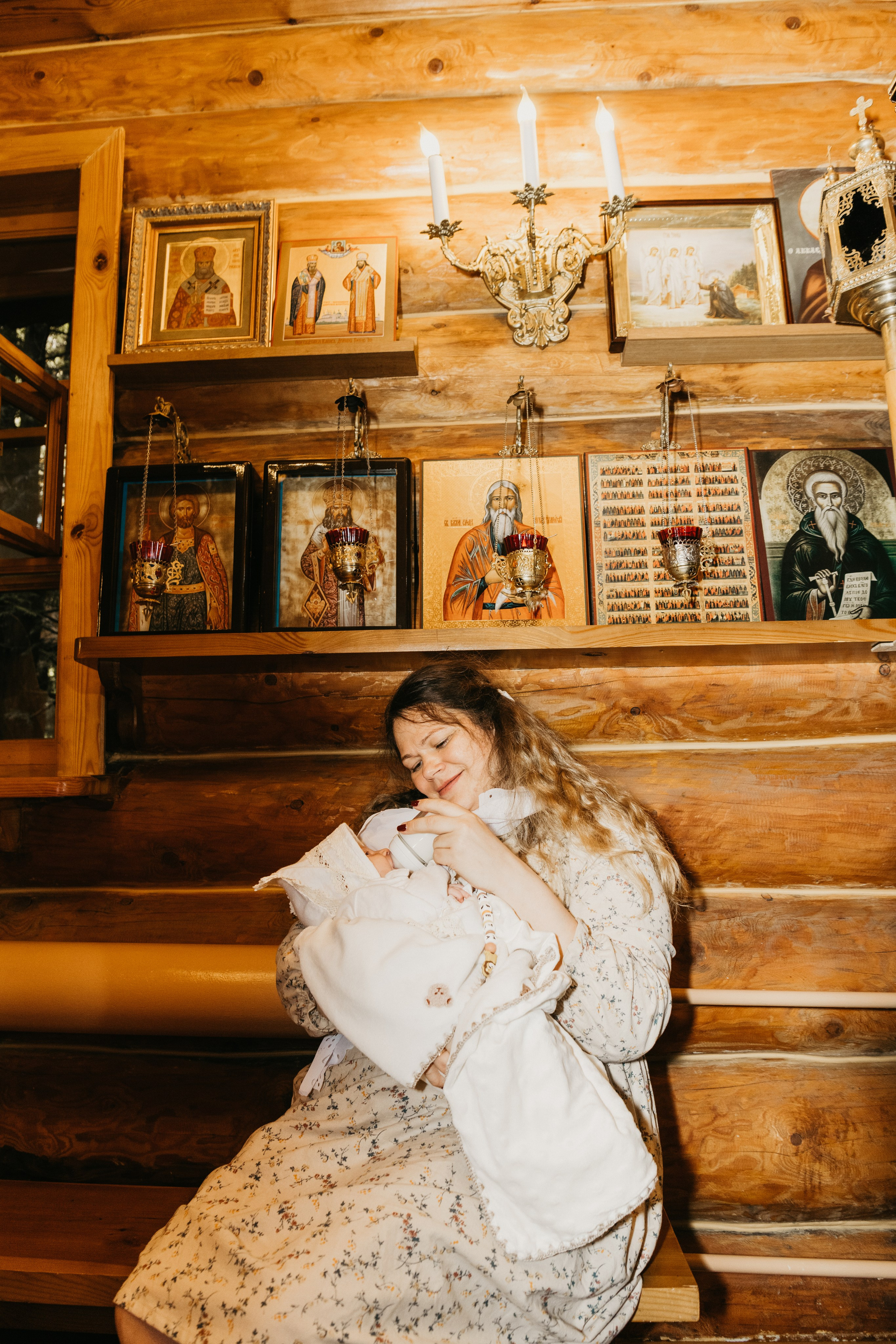Крещение Елизаветы. Фотограф на выписку из роддома в Москве и МО