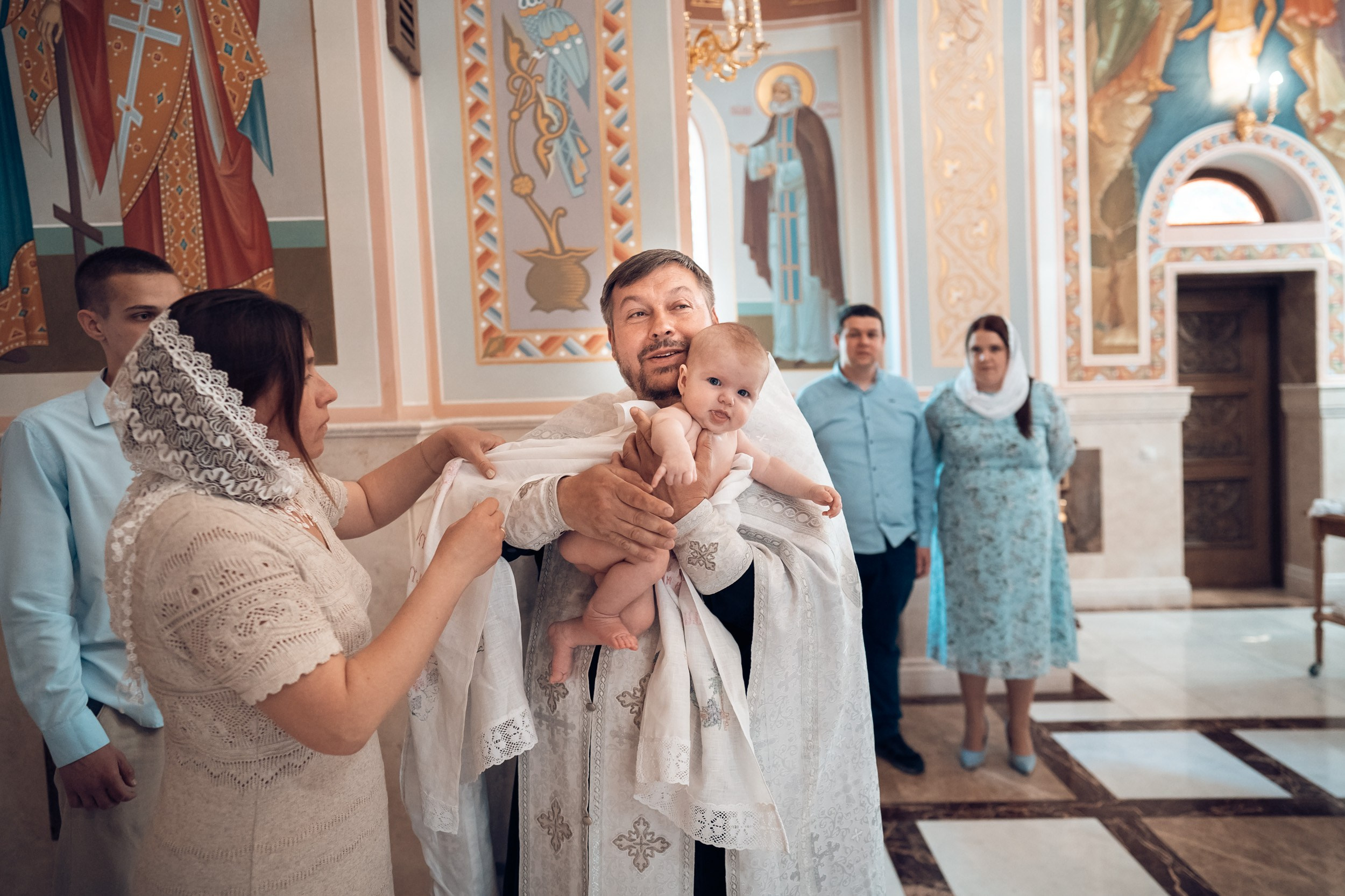 Крещение в Александро-Невском соборе Симферополь. Церковный фотограф Севастополь