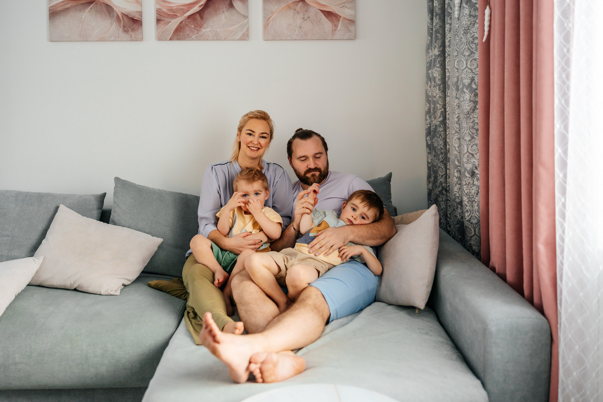 Домашняя история. Семейный фотограф в Москве Ирина Жур