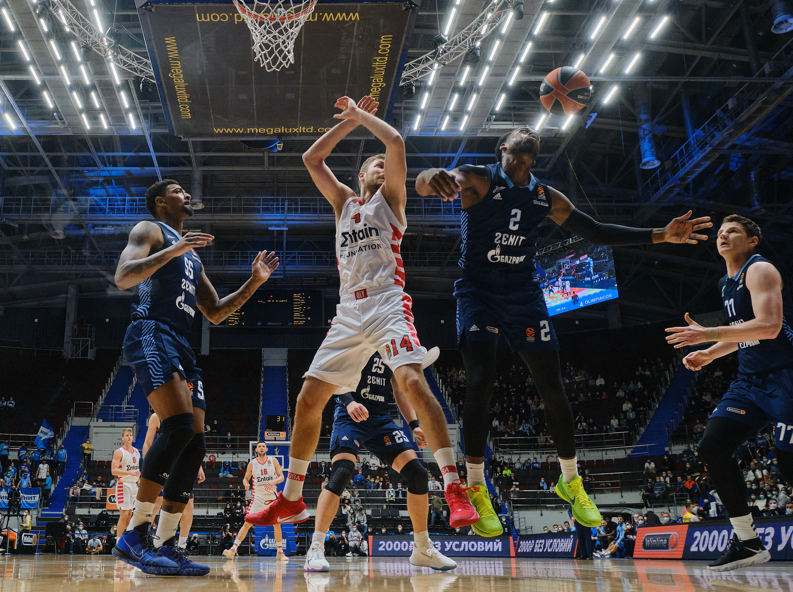 Баскетбольная евролига. Сергей Грачев профессиональный фотограф в Санкт-Петербурге