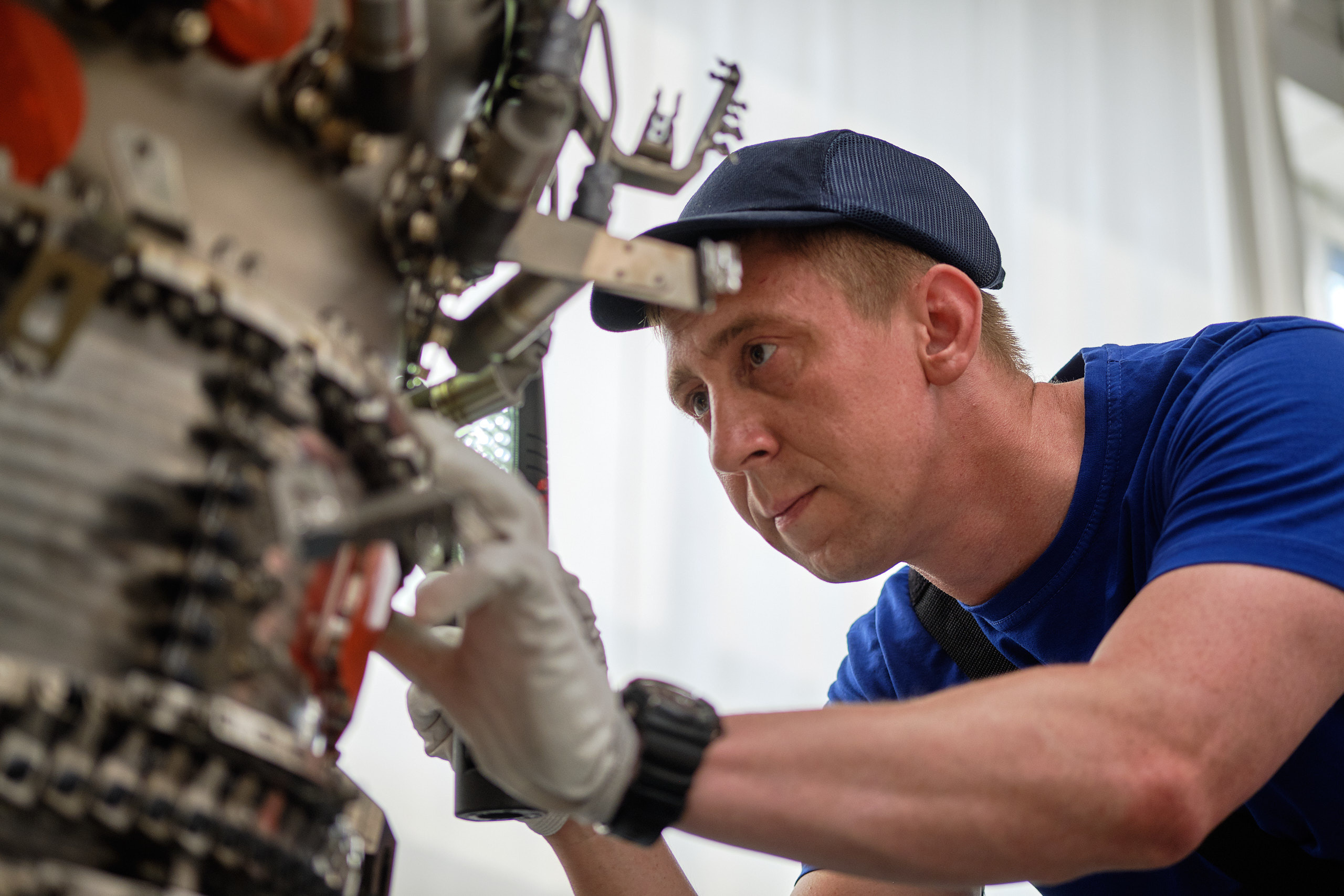 Сергей Грачев фотограф. Съемка на производстве