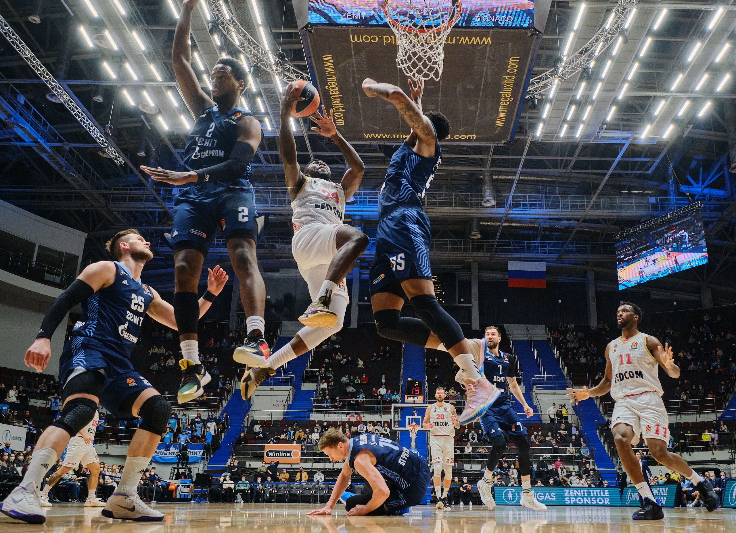 Баскетбольная евролига. Сергей Грачев профессиональный фотограф в Санкт-Петербурге