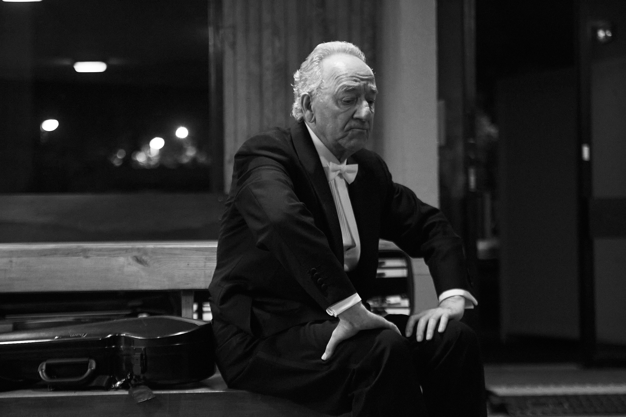  Дирижер Юрий Темирканов в перерыве концерта