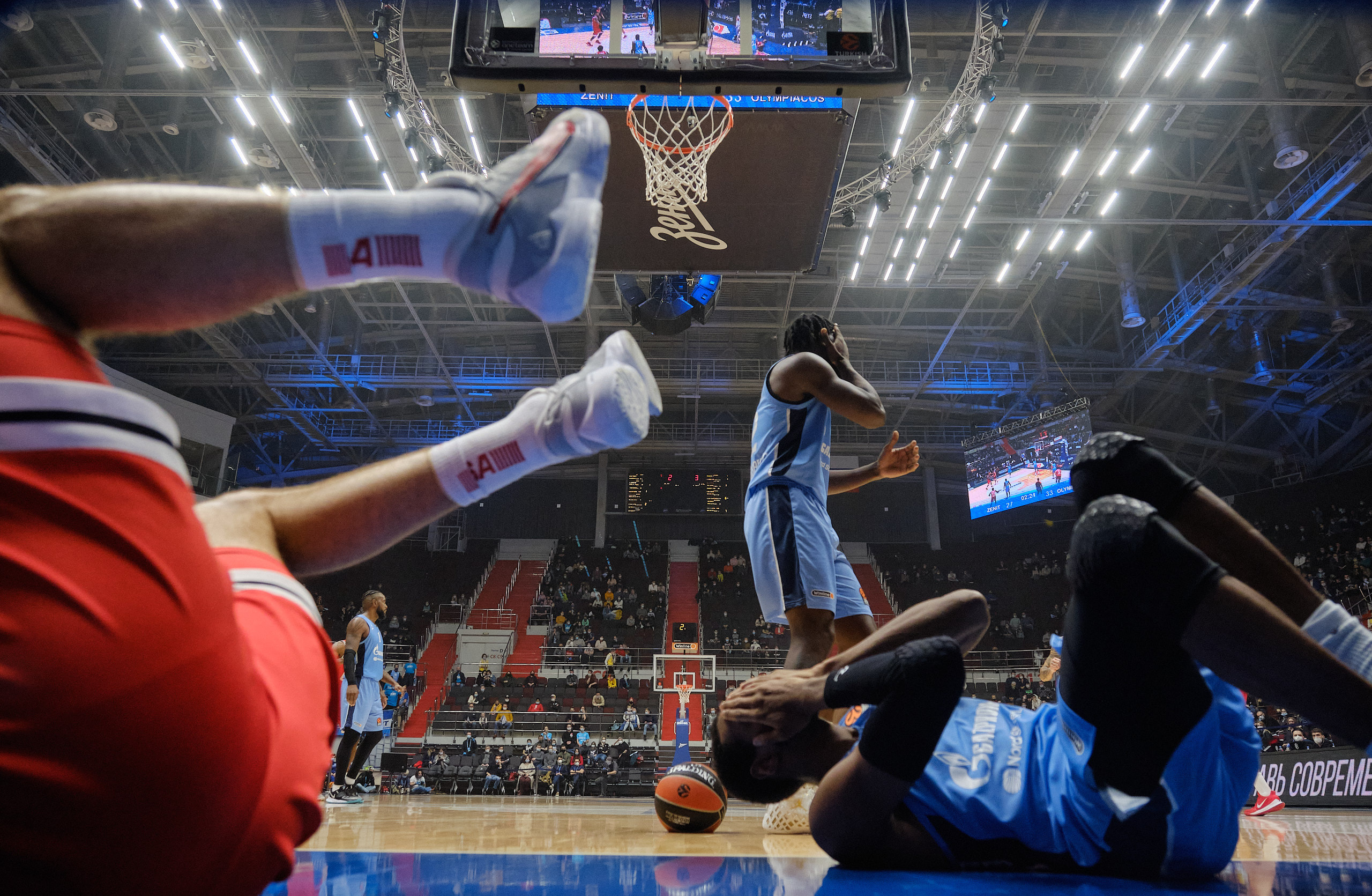 Баскетбольная евролига. Сергей Грачев профессиональный фотограф в Санкт-Петербурге