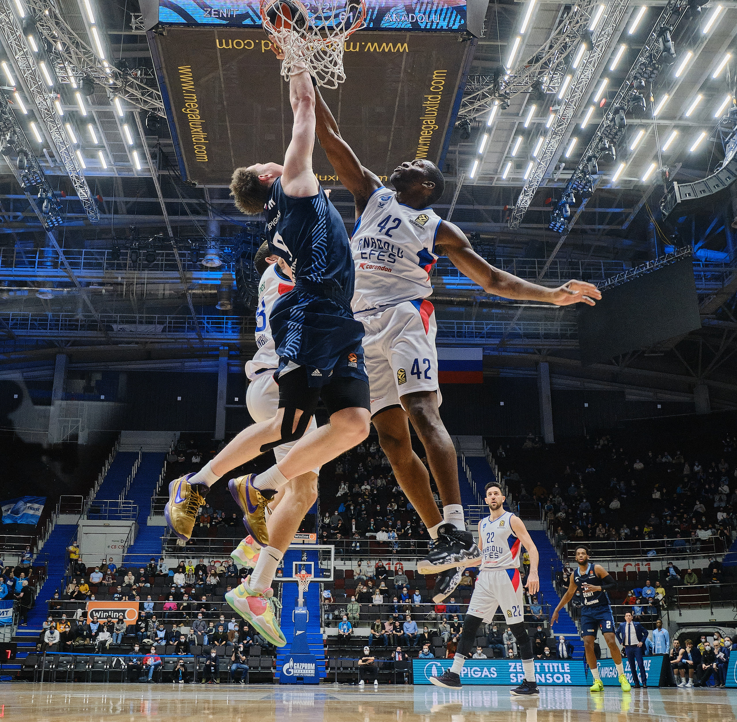 Баскетбольная евролига. Сергей Грачев профессиональный фотограф в Санкт-Петербурге