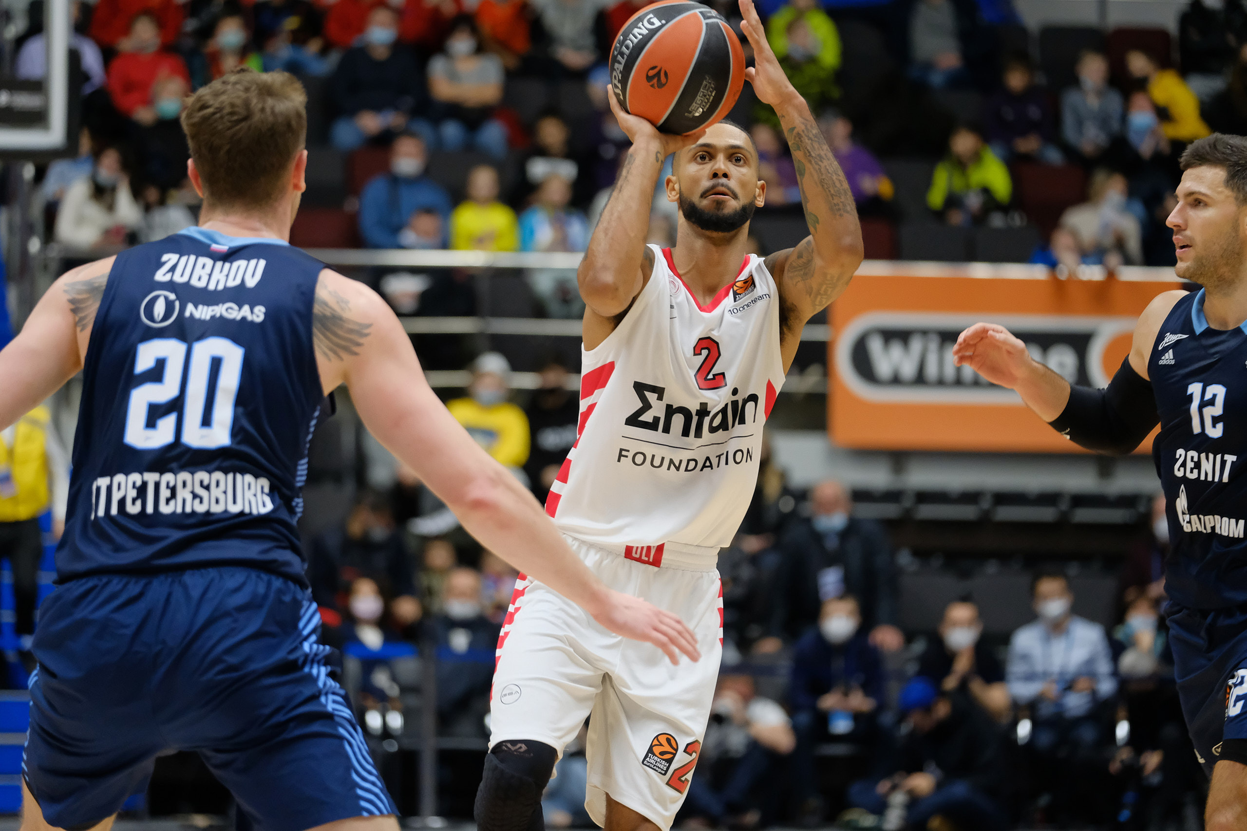 Баскетбольная евролига. Сергей Грачев профессиональный фотограф в Санкт-Петербурге