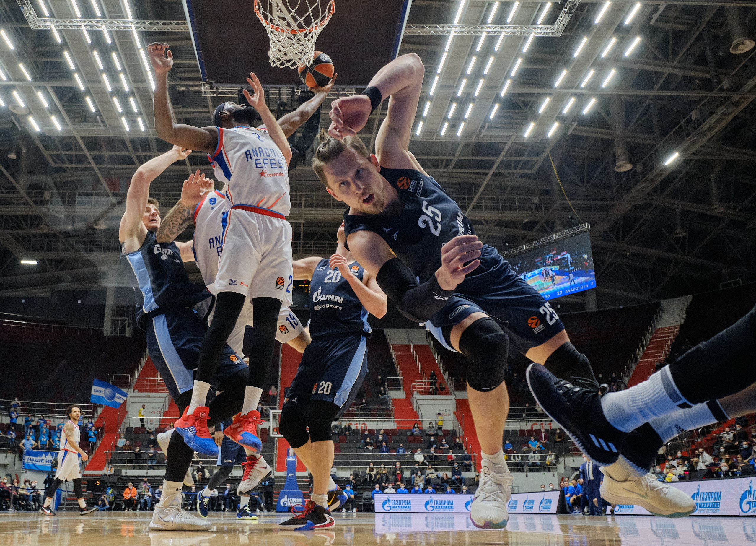 Баскетбольная евролига. Сергей Грачев профессиональный фотограф в Санкт-Петербурге