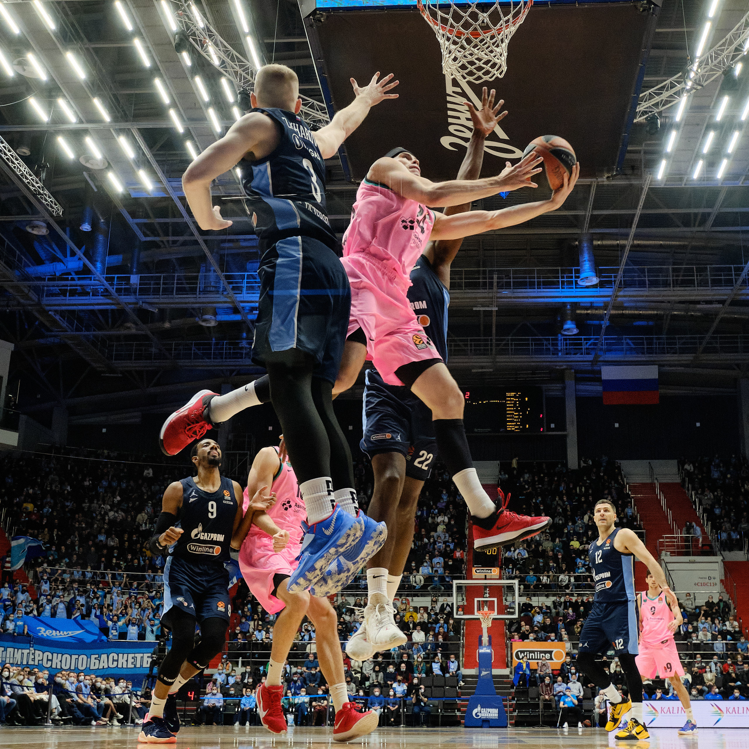 Баскетбольная евролига. Сергей Грачев профессиональный фотограф в Санкт-Петербурге