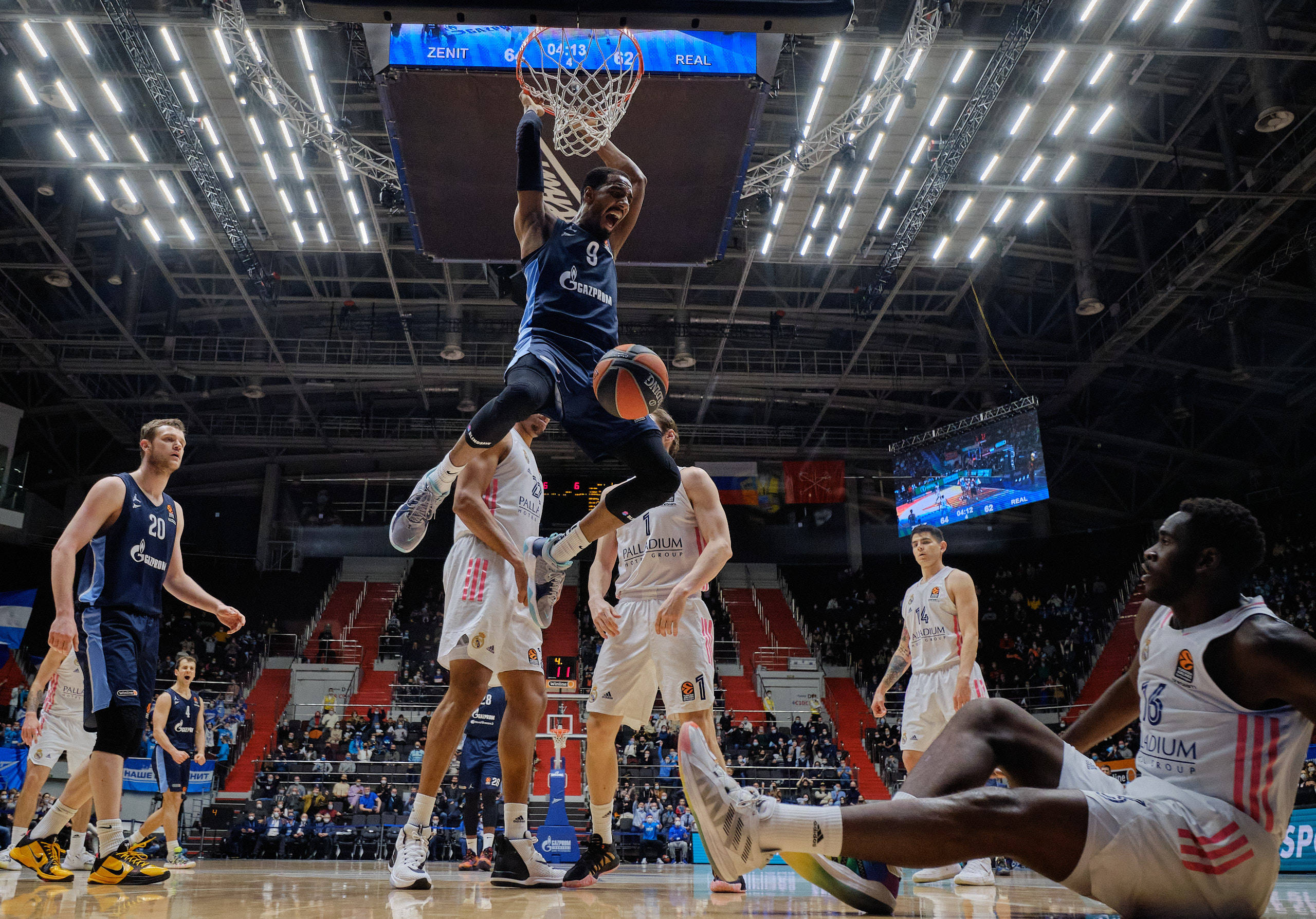 Баскетбольная евролига. Сергей Грачев профессиональный фотограф в Санкт-Петербурге