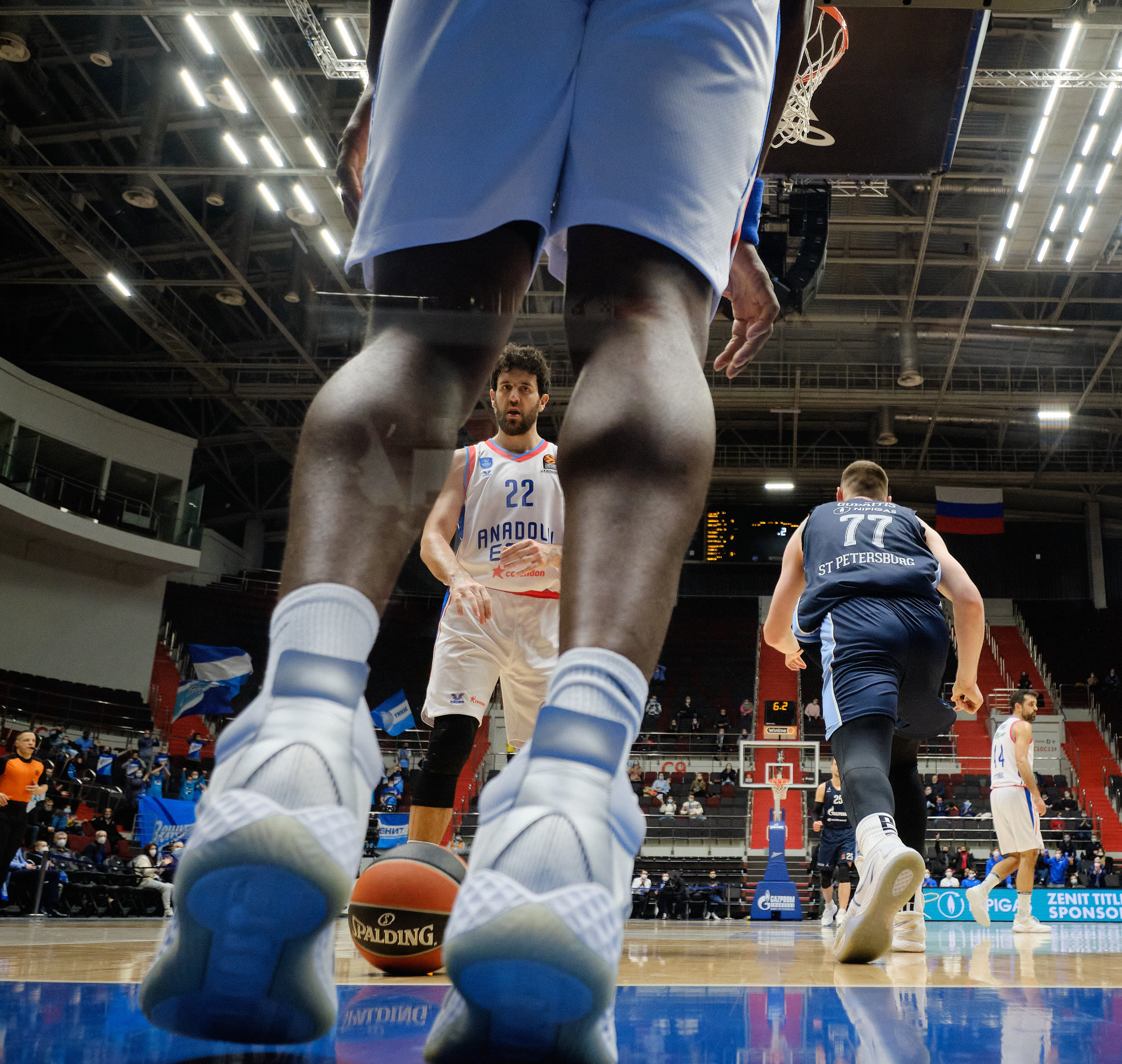Баскетбольная евролига. Сергей Грачев профессиональный фотограф в Санкт-Петербурге