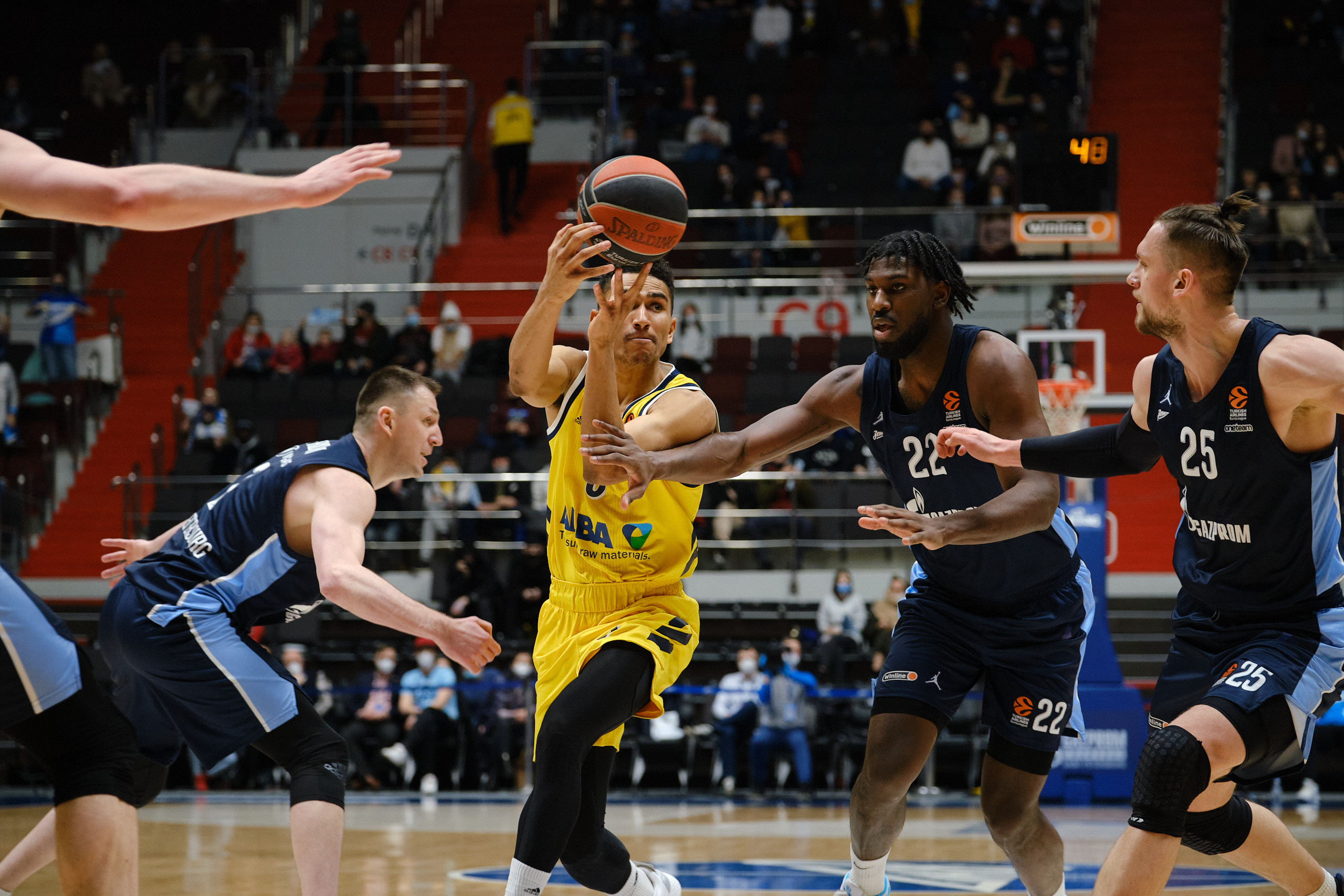 Баскетбольная евролига. Сергей Грачев профессиональный фотограф в Санкт-Петербурге