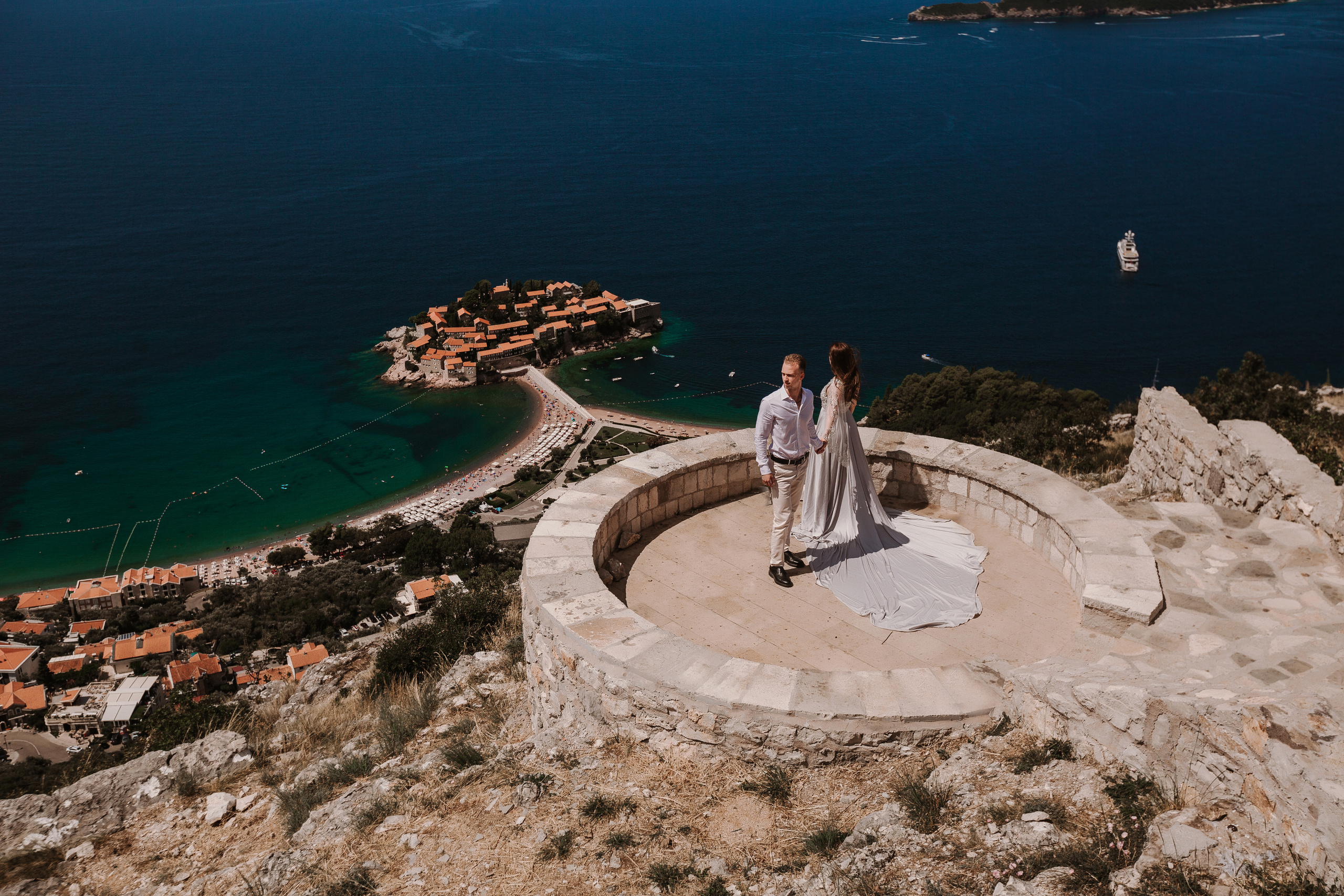 Montenegro. Photographer and videographer for wedding in Italy: Rome, Milan, Venic