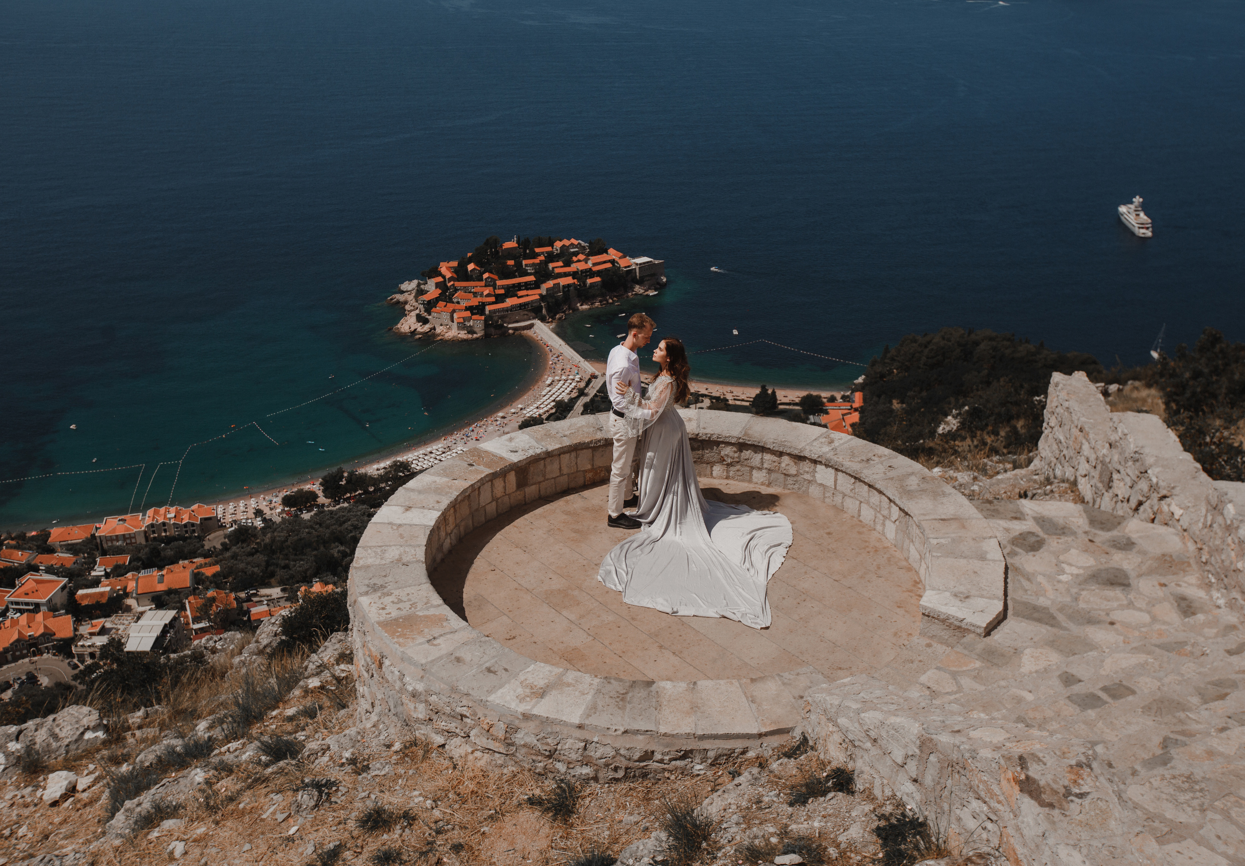 Montenegro. Photographer and videographer for wedding in Italy: Rome, Milan, Venic