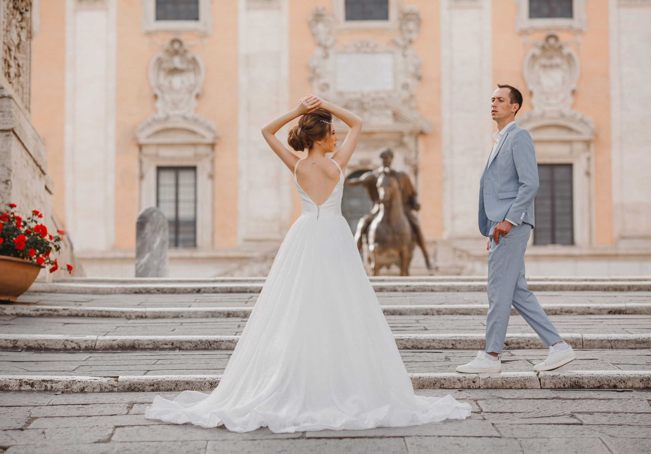Roma. Photographer and videographer for wedding in Italy: Rome, Milan, Venic