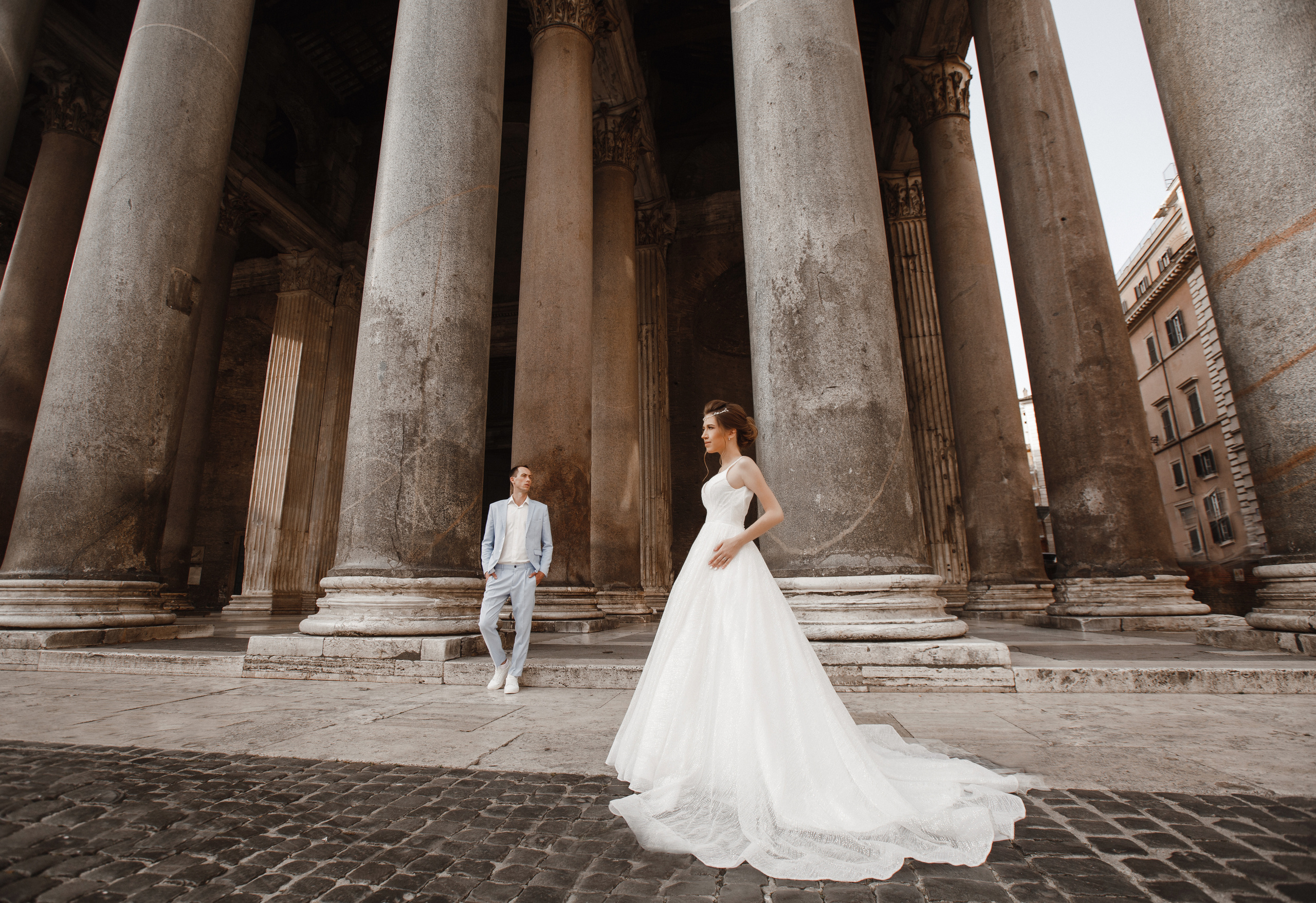Roma. Photographer and videographer for wedding in Italy: Rome, Milan, Venic