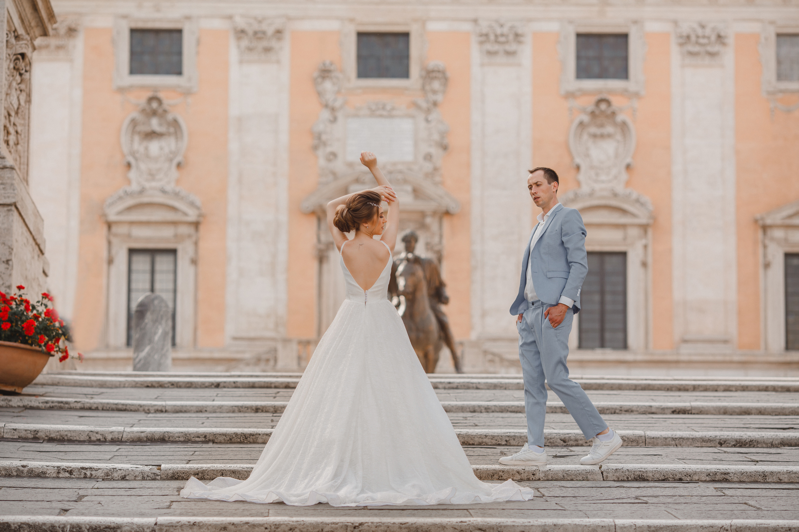 Roma. Photographer and videographer for wedding in Italy: Rome, Milan, Venic