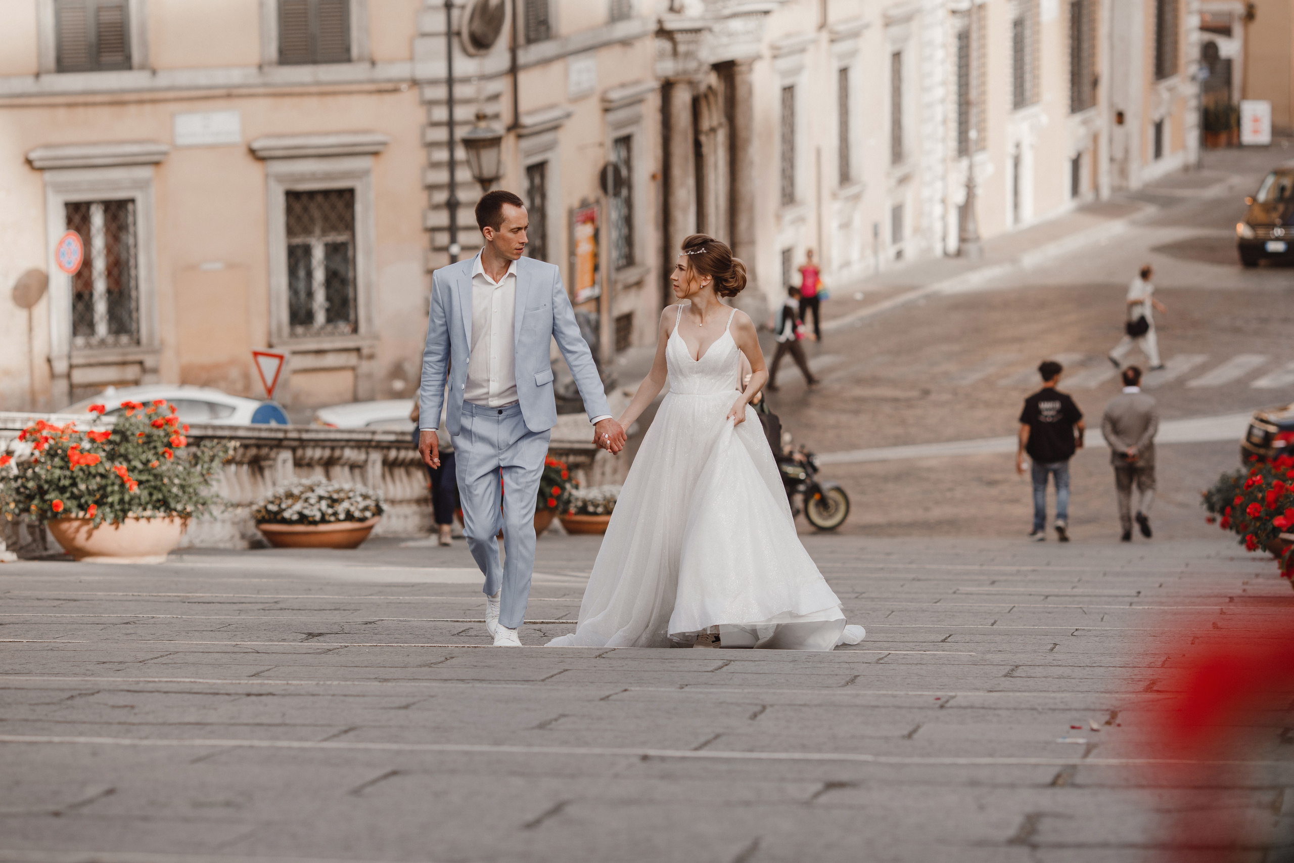 Roma. Photographer and videographer for wedding in Italy: Rome, Milan, Venic