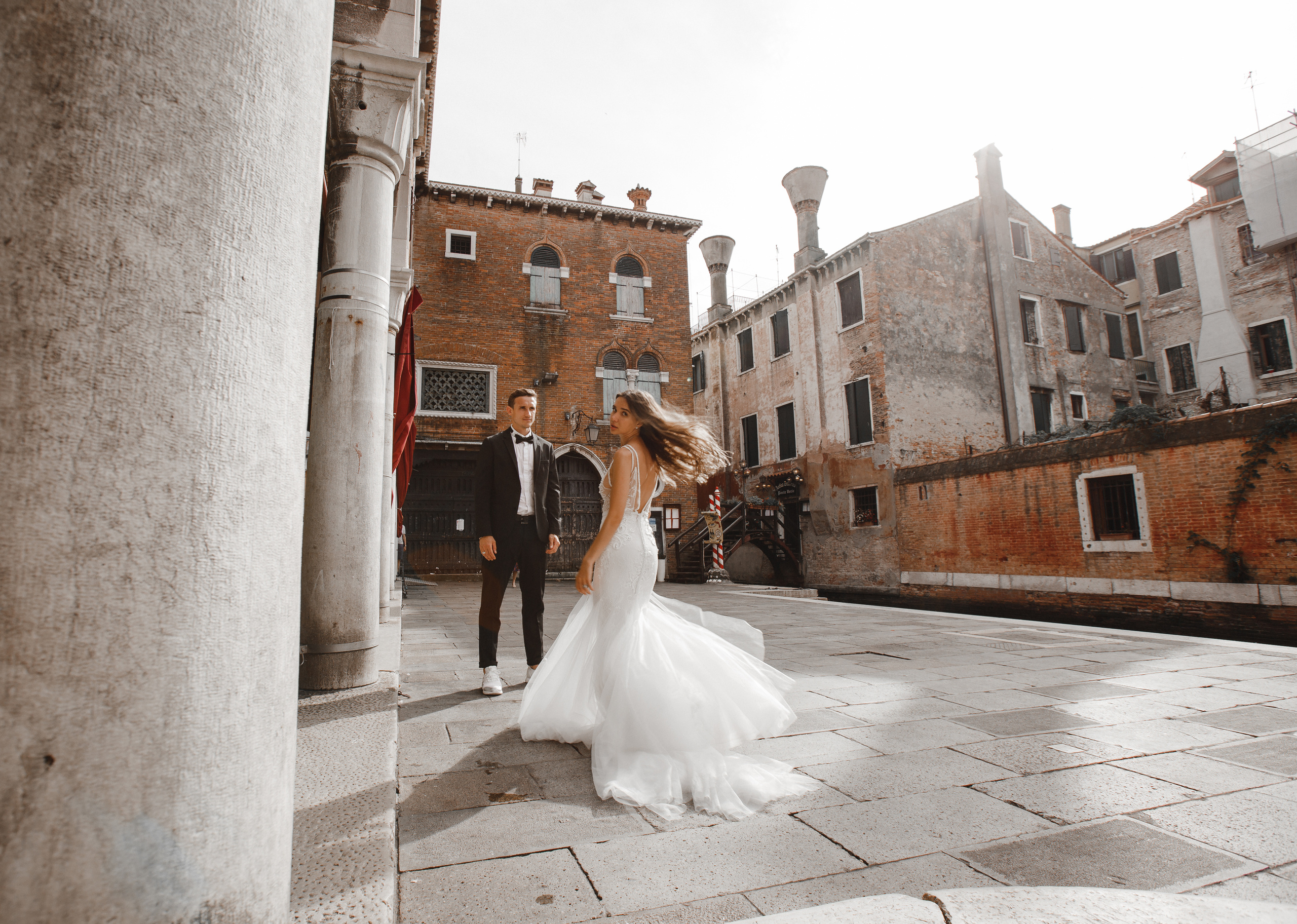 Venice. Photographer and videographer for wedding in Italy: Rome, Milan, Venic