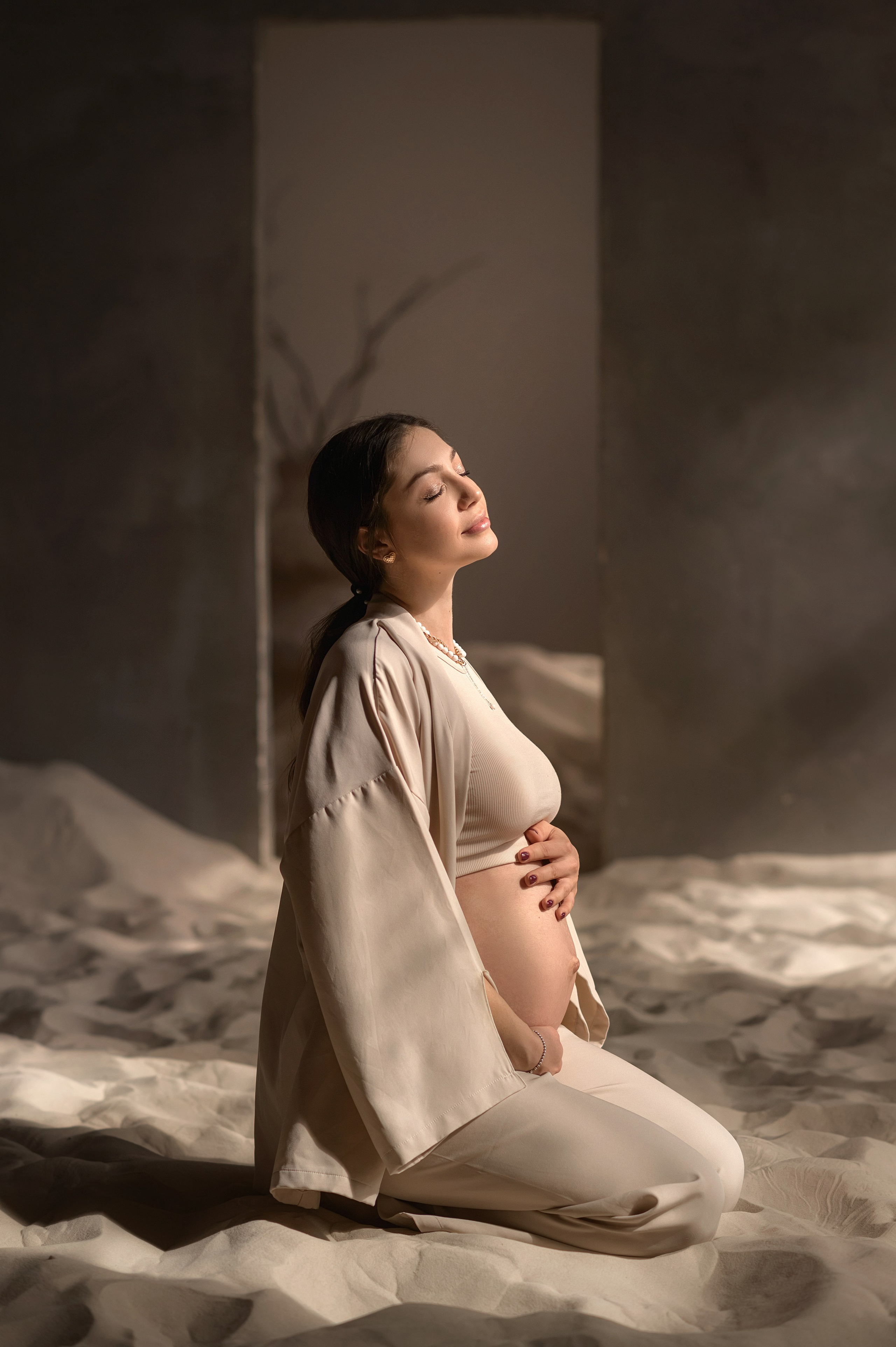 Беременность. Фотограф на Крещение в Санкт-Петербурге