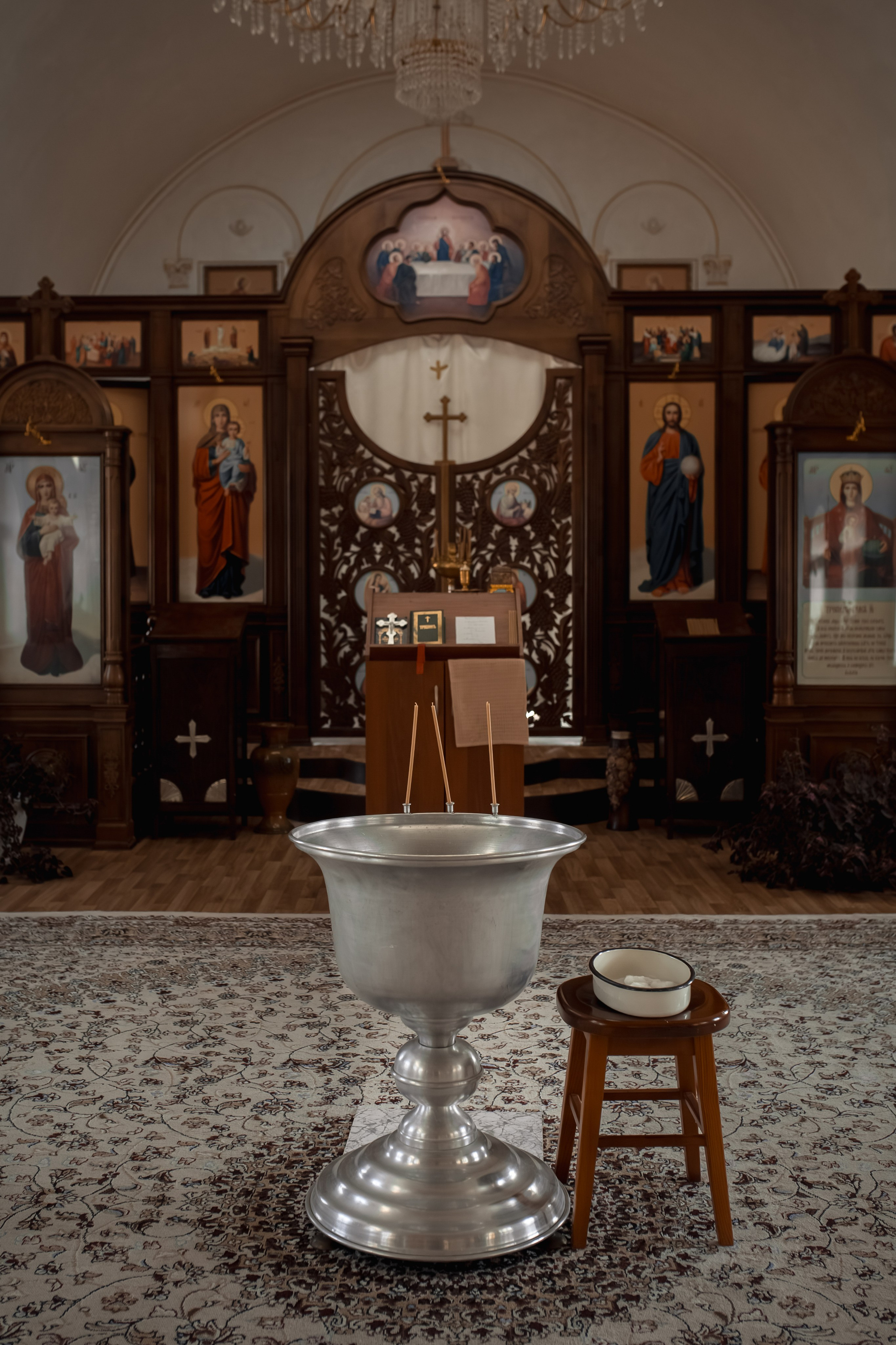 Крещение сестрёнок в храме священномученика Ермогена. Фотограф на Крещение и Венчание в Ташкенте