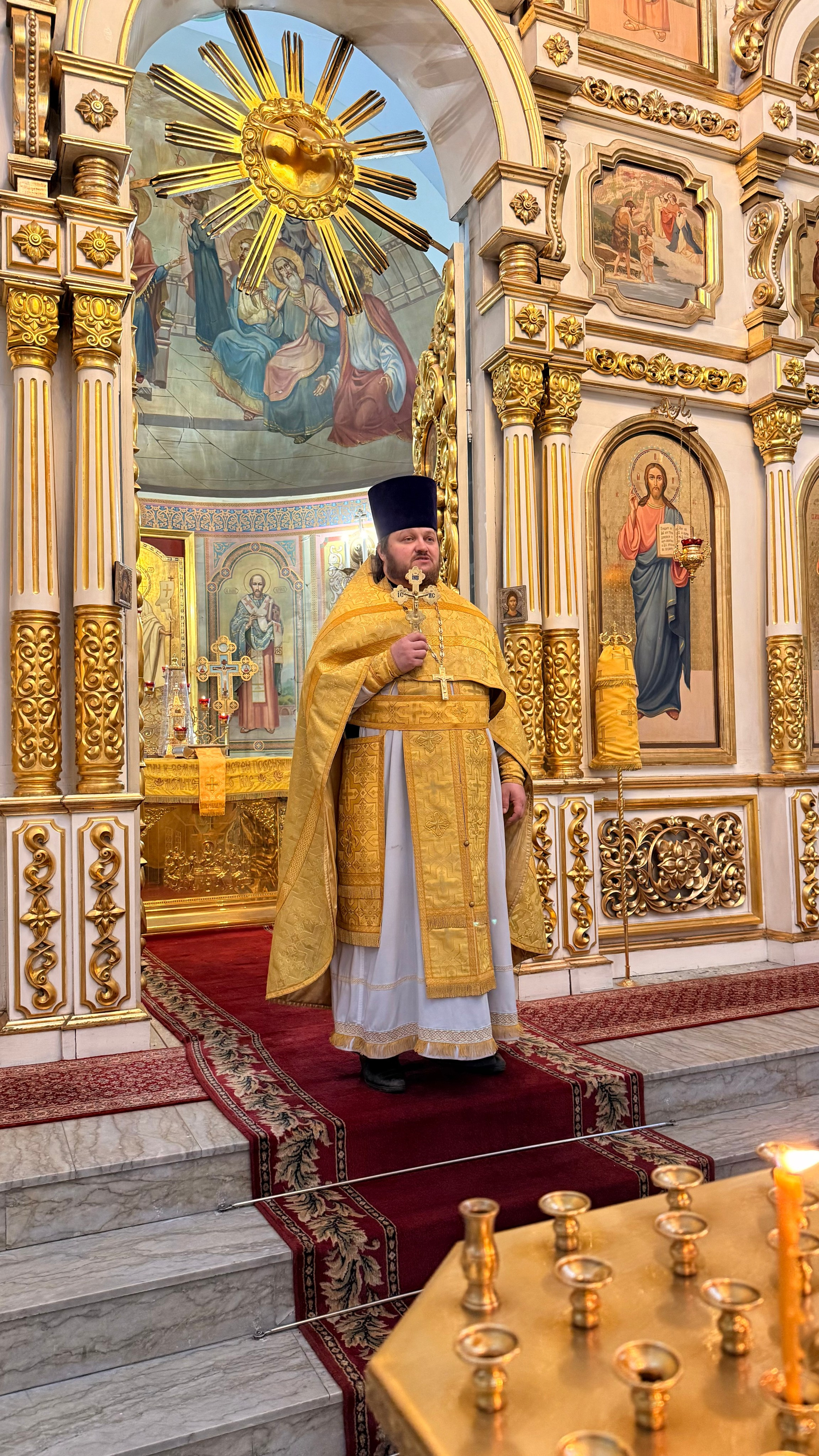 Соборная Божественная литургия духовенства Саратовского Юго-Западного благочиния. Саратовское Юго-Западное благочиние