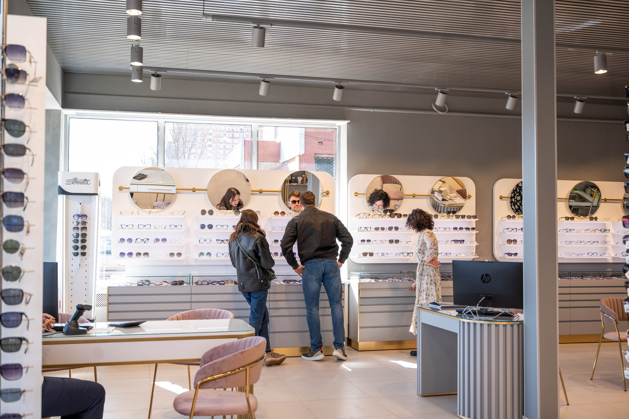 Съёмка открытия оптики