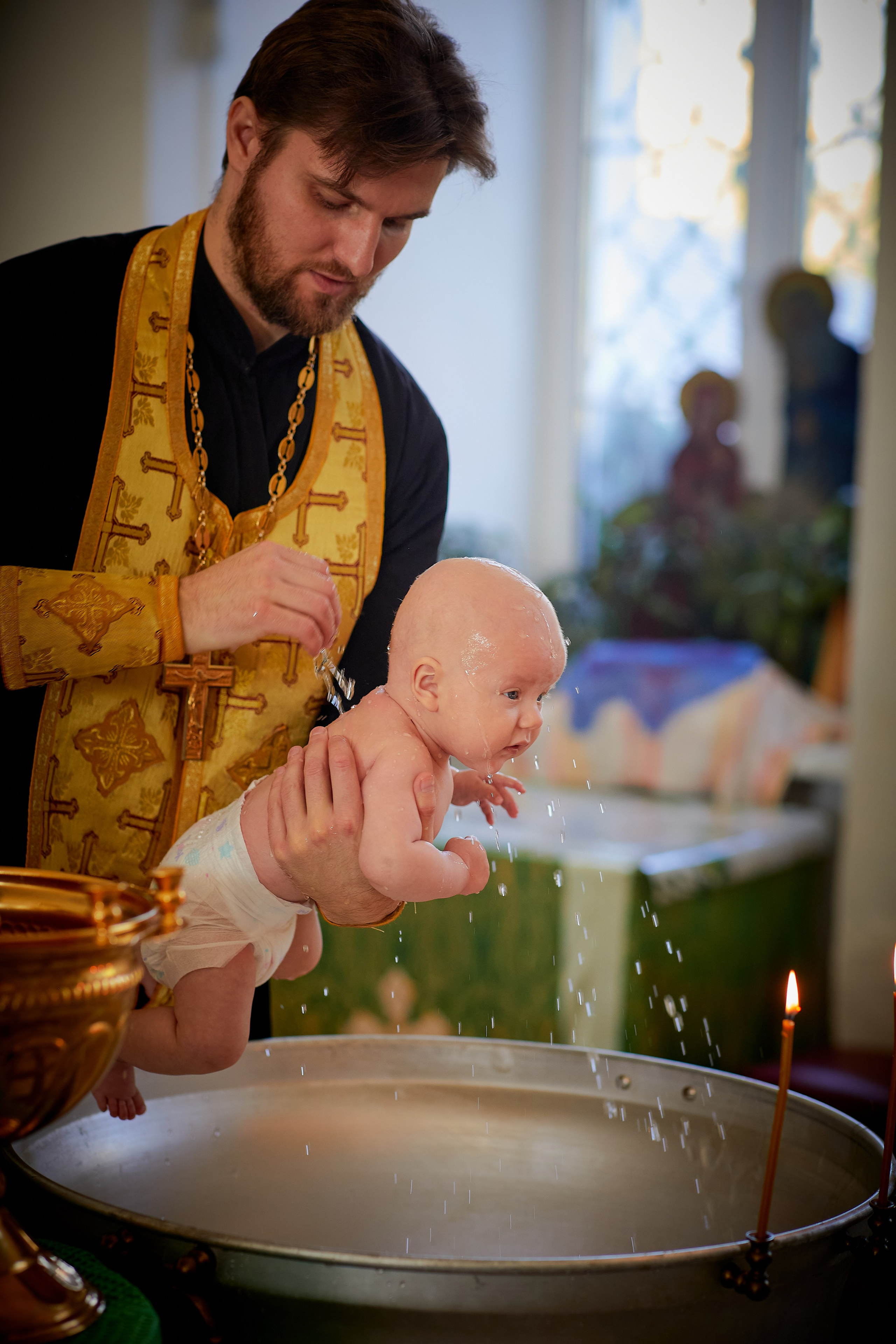 Крещение Сонечки. Семейный и детский фотограф в Ярославле Юлия Галашина