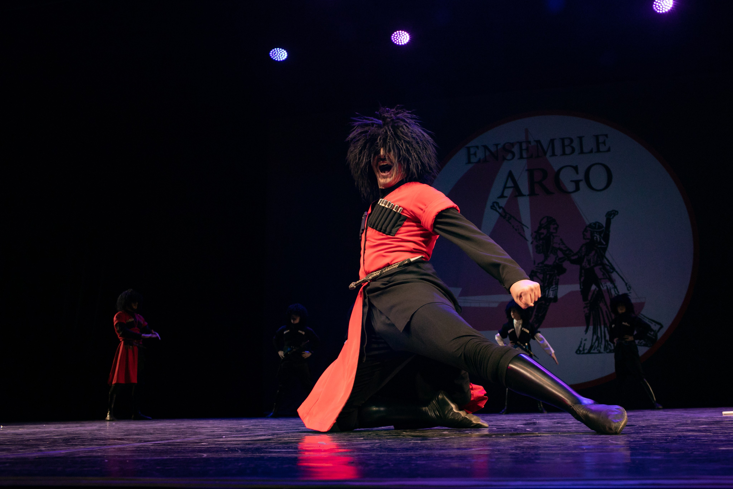 Концерт, грузинские танцы. Art photographer Nino