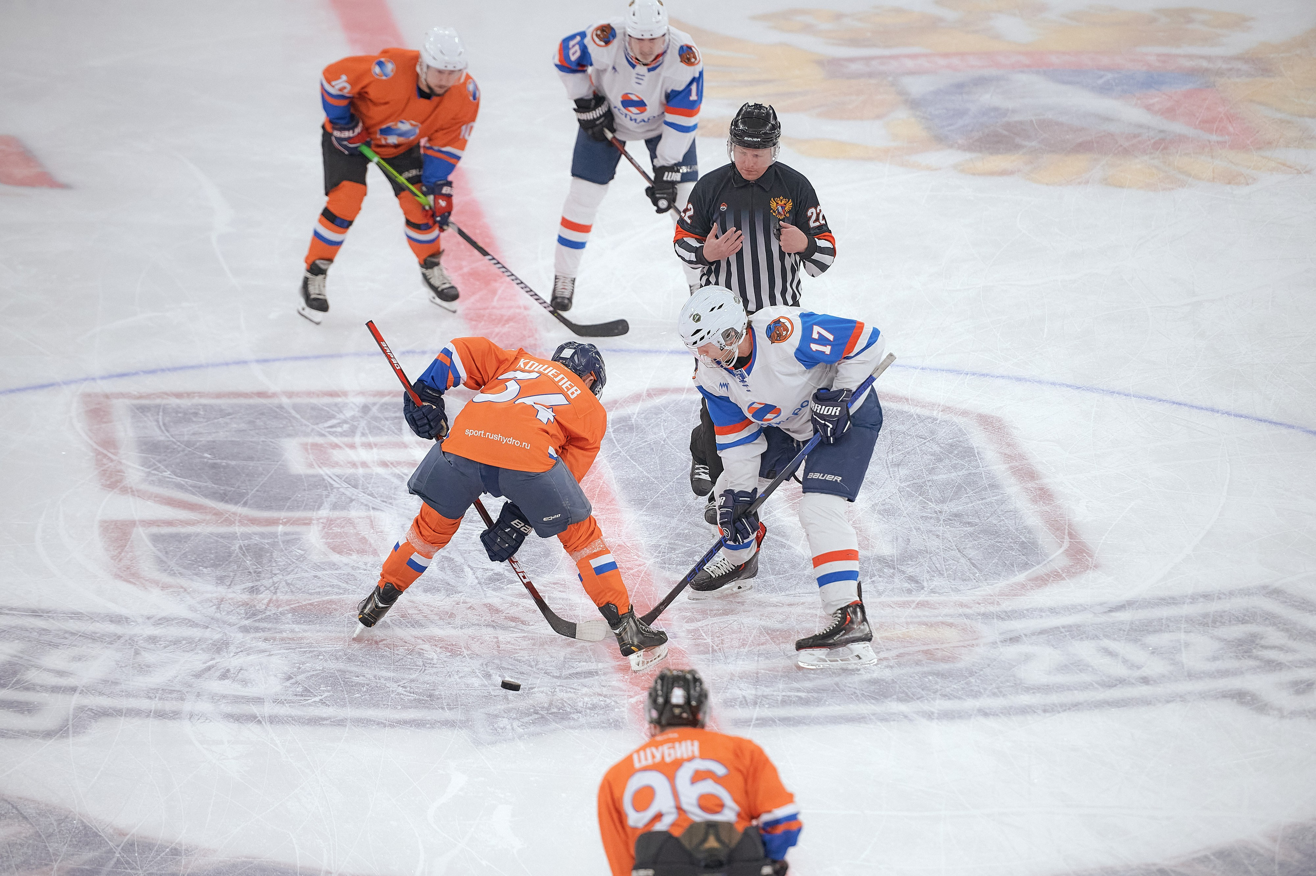 Портфолио репортажной фотосъёмки: Кристалл арена — Хоккей — РусГидро. Фотограф Яковлев Роман — Красноярск