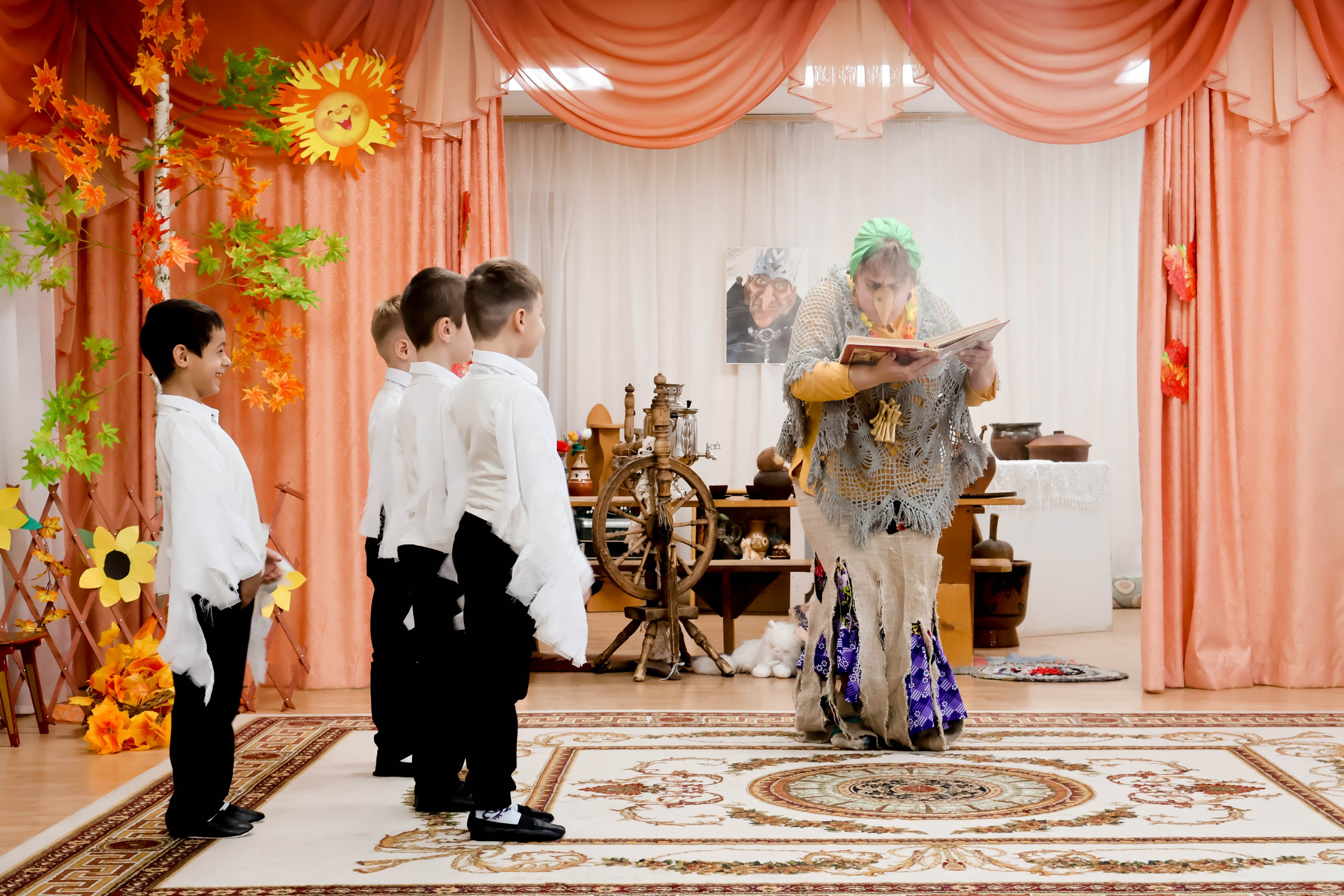 Осенний утренник гр. «Малинка». Виктория Шишкова свадебный фотограф Москва и МО (Балашиха, Щелково)