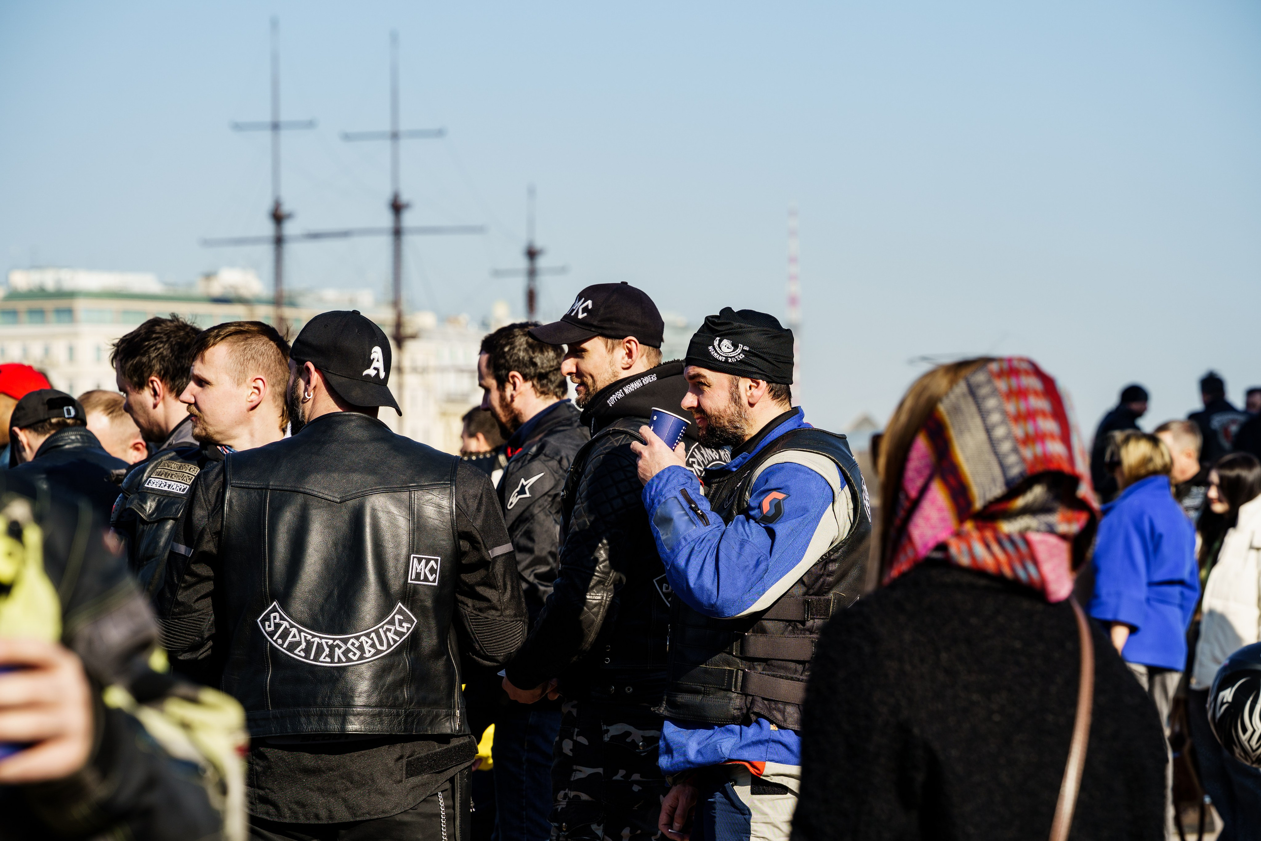 Прохват мотоклуба Norman Riders ч.1. Концертный и репортажный фотограф в Санкт-Петербурге Слава Пахомов