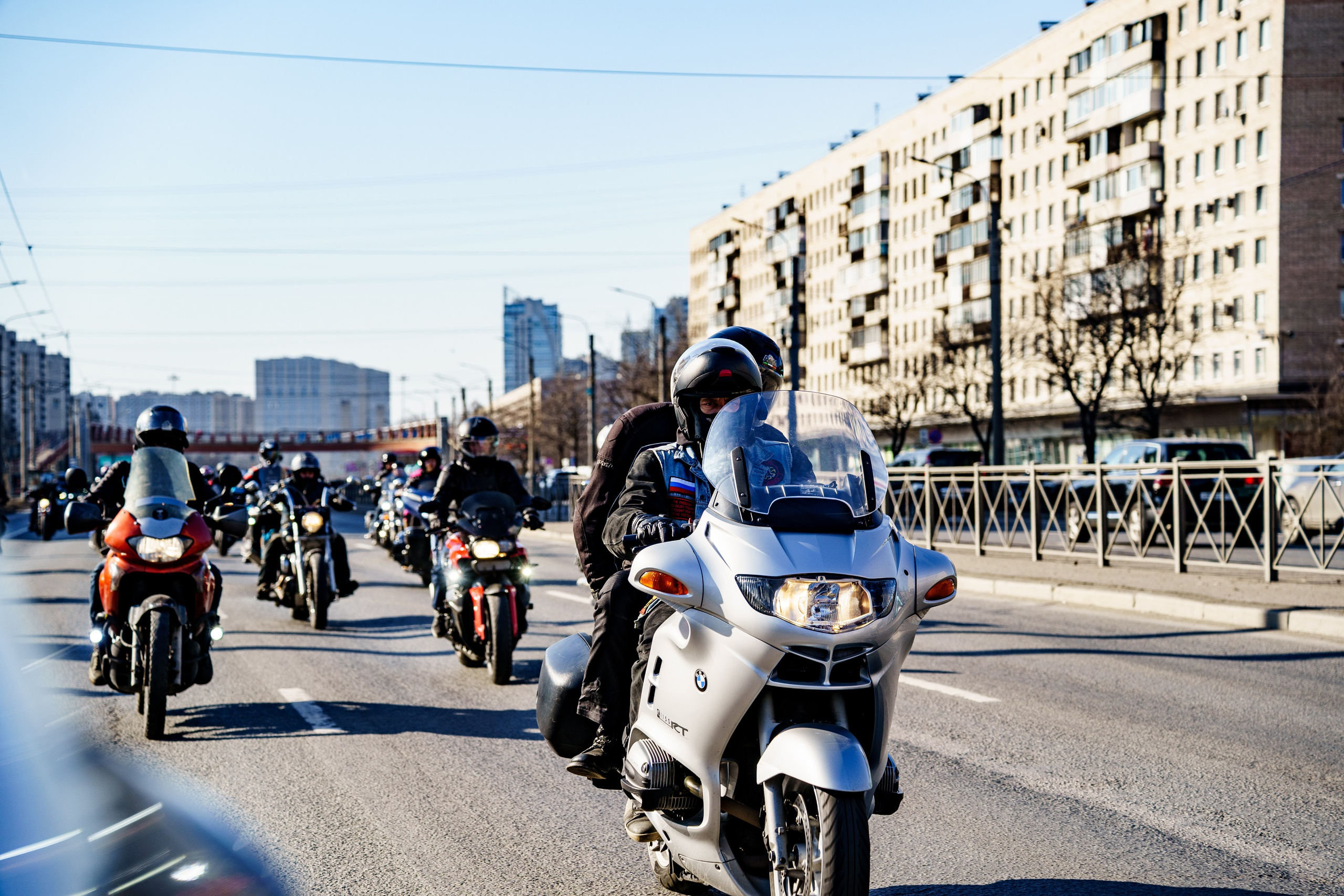 Прохват мотоклуба Norman Riders ч.1. Концертный и репортажный фотограф в Санкт-Петербурге Слава Пахомов