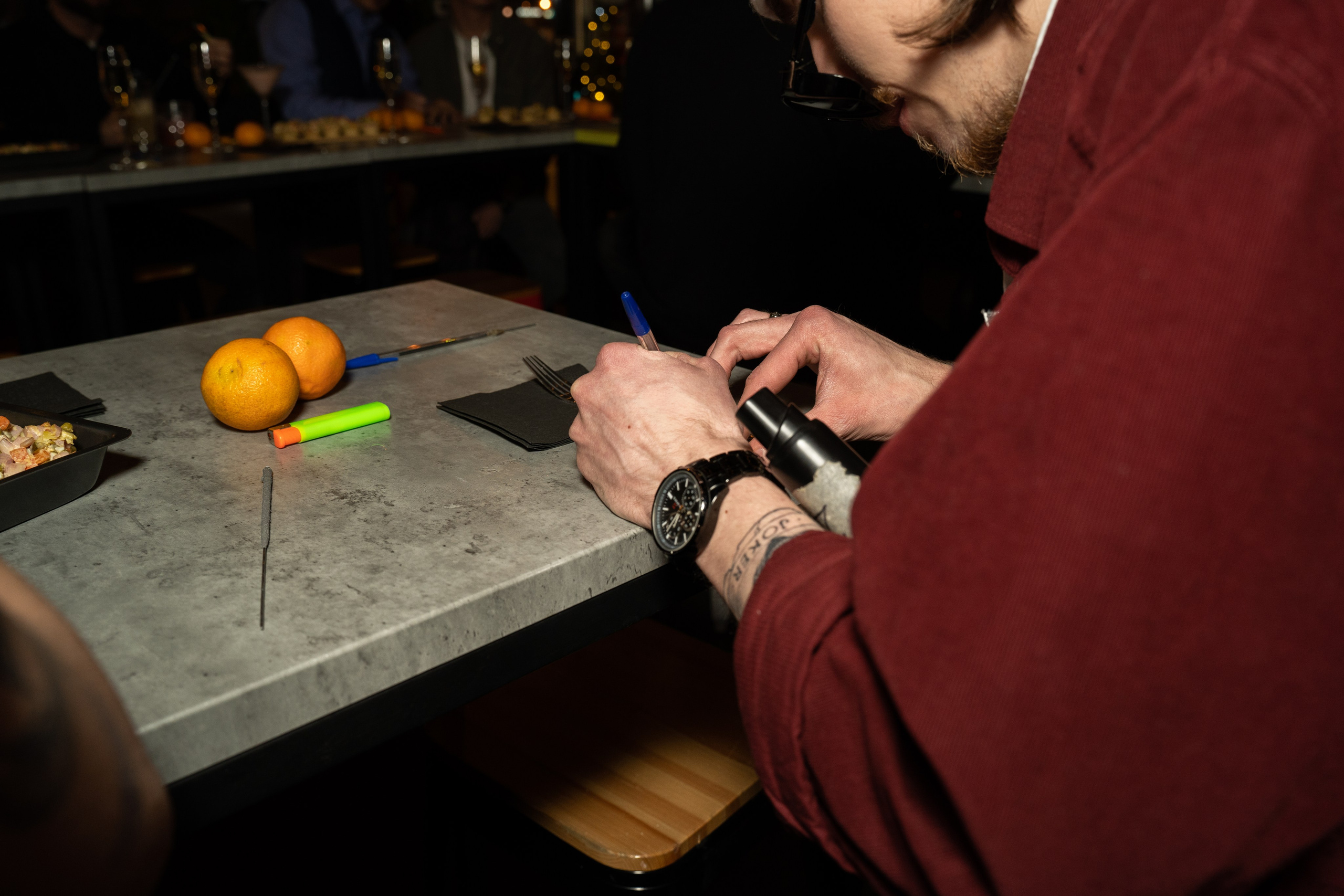 Новый год в баре. Концертный и репортажный фотограф в Санкт-Петербурге Слава Пахомов