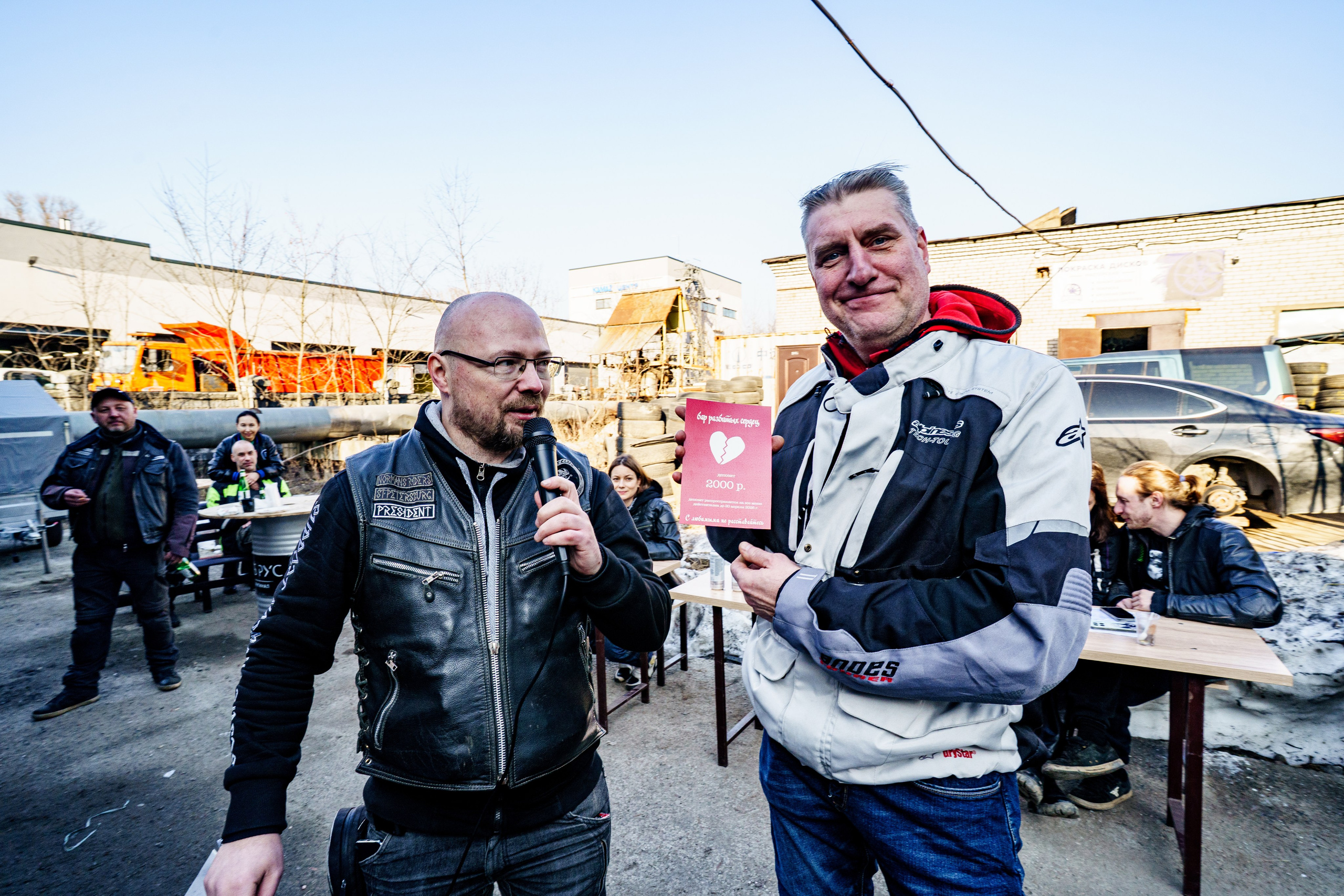 Прохват мотоклуба Norman Riders ч.2. Концертный и репортажный фотограф в Санкт-Петербурге Слава Пахомов