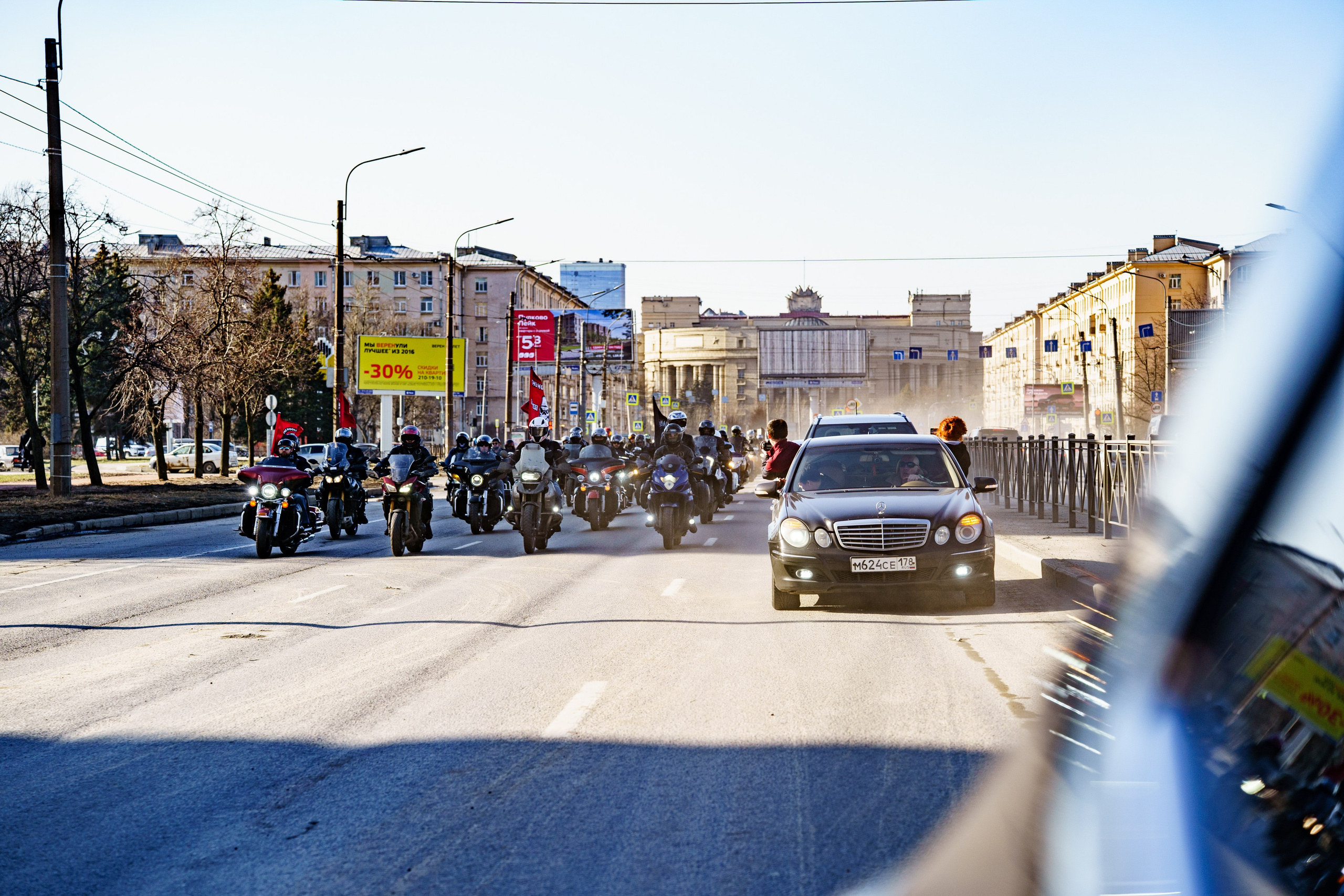 Прохват мотоклуба Norman Riders ч.1. Концертный и репортажный фотограф в Санкт-Петербурге Слава Пахомов