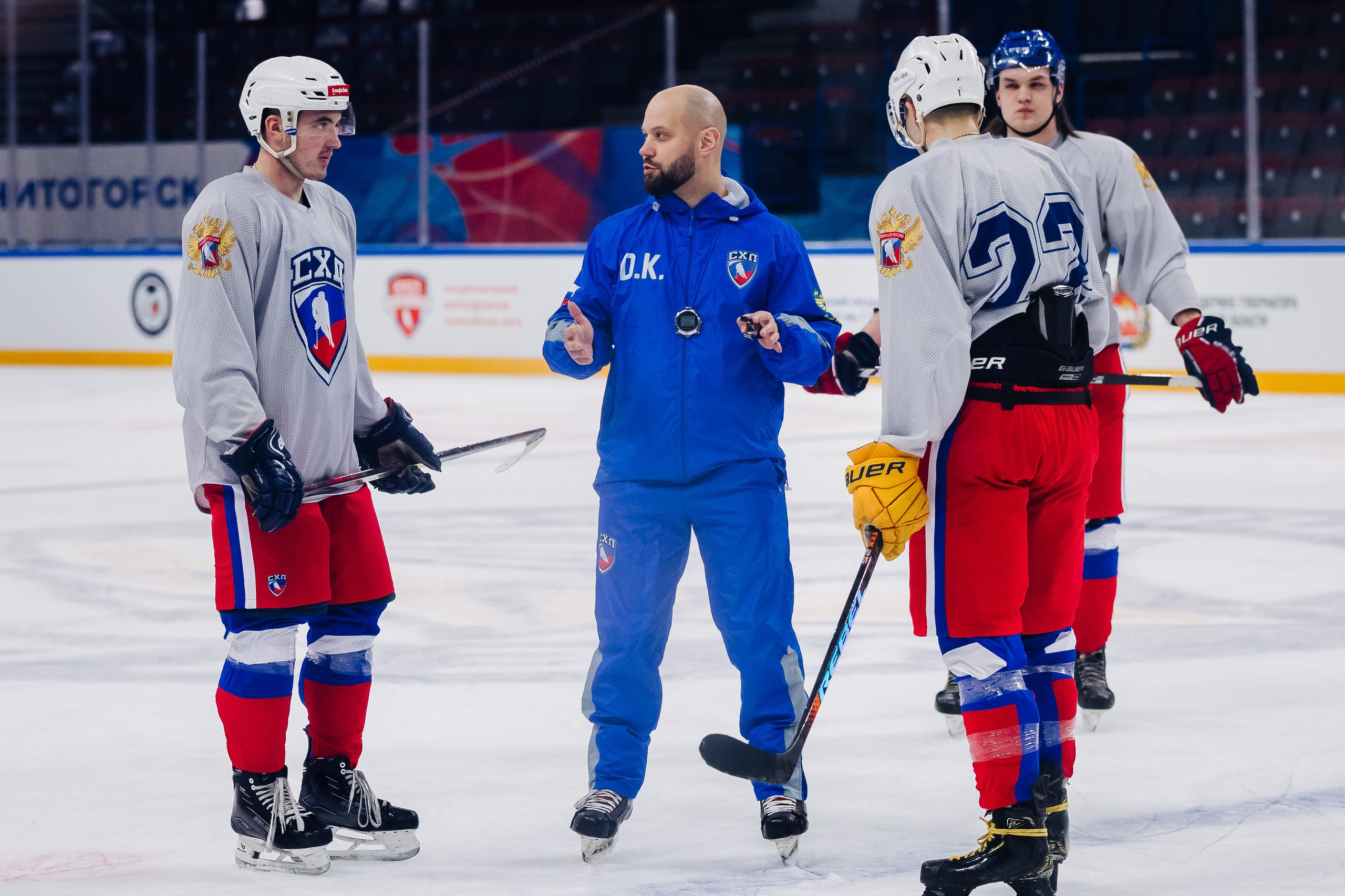 Тренировка сборной СХЛ // 14.02.25. Денис Прохоров Фотограф в г. Магнитогорск