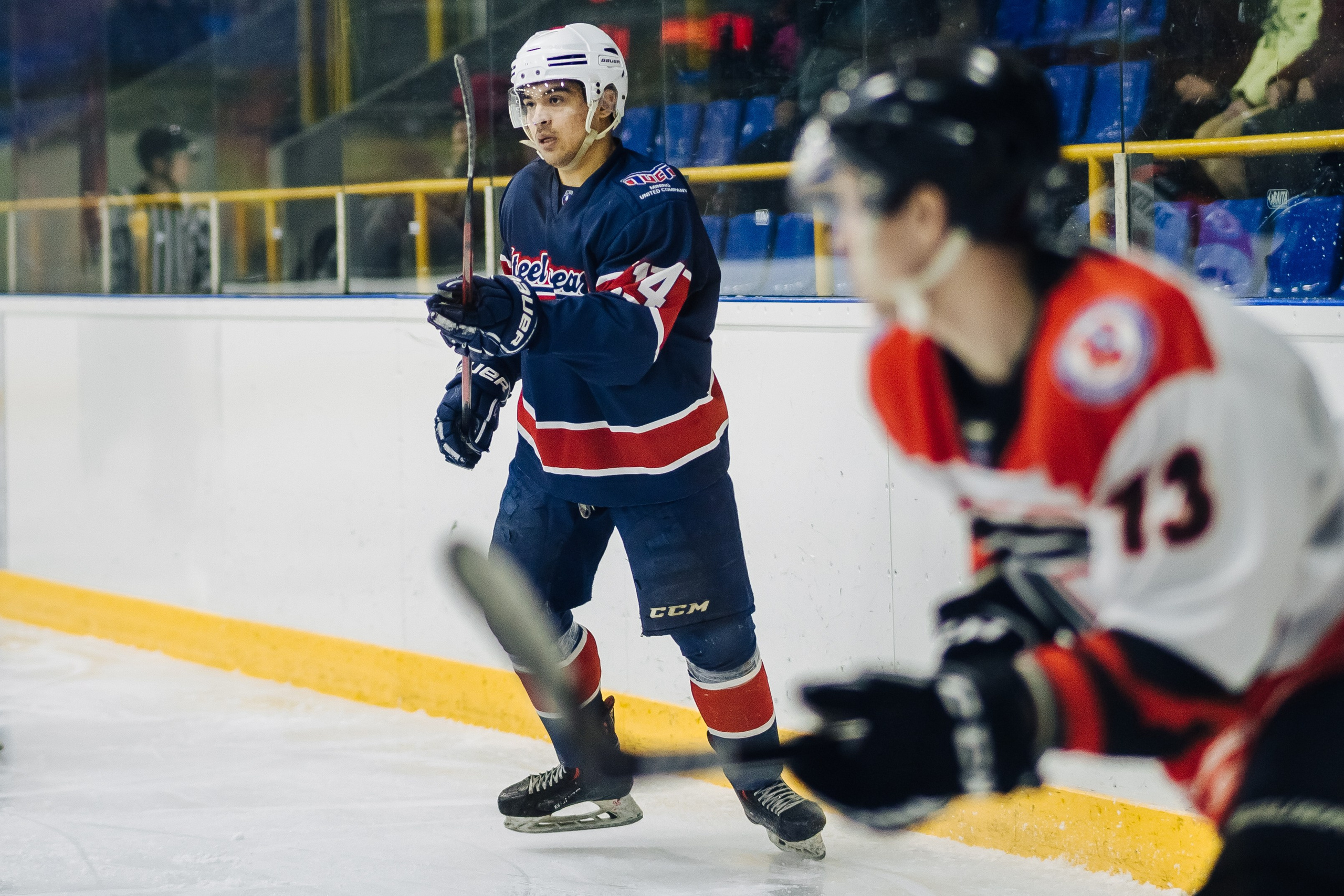 Хоккей. СХЛ / 20.01.24. Денис Прохоров Фотограф в г. Магнитогорск