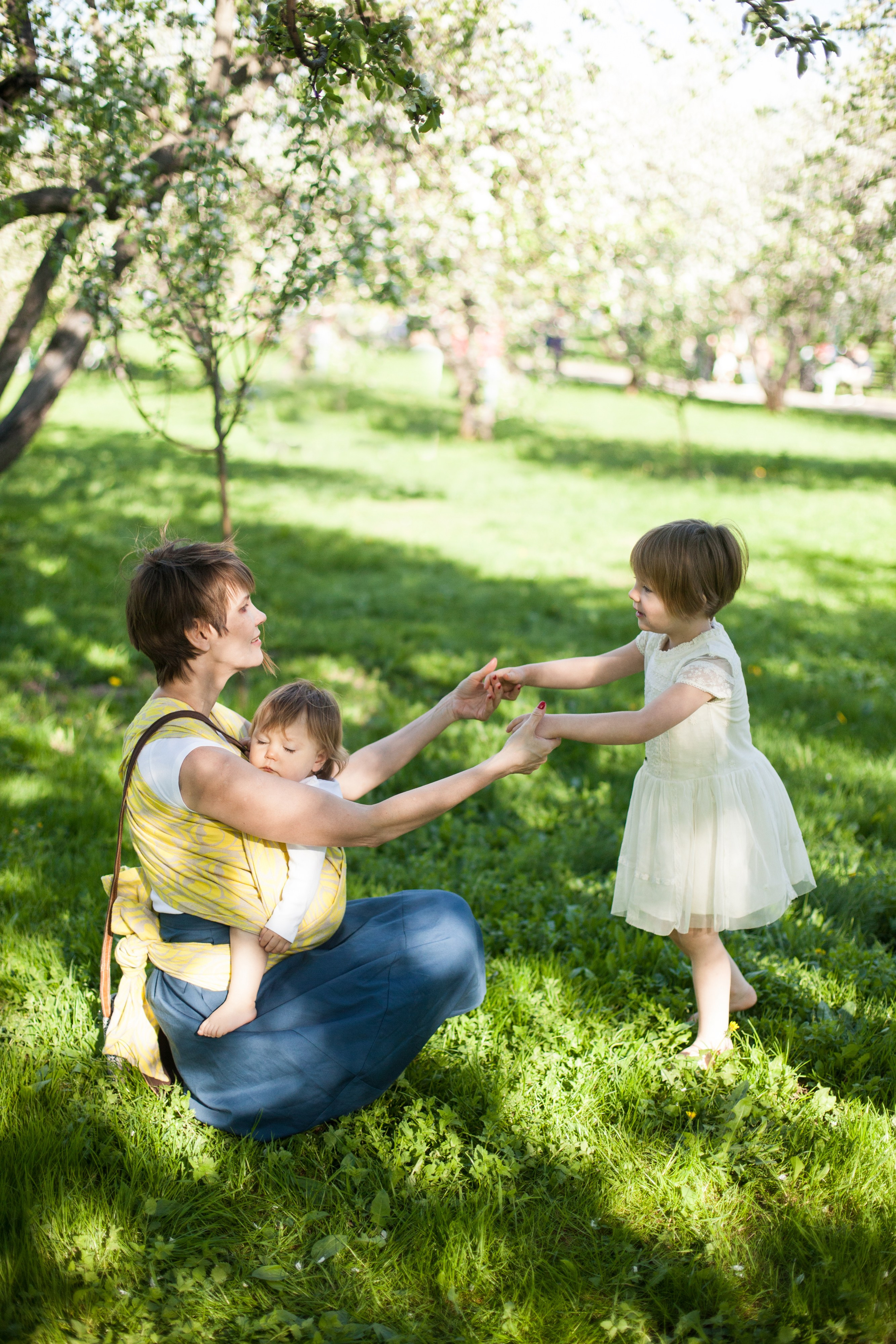 Ольга с Аней и Евой. Фотограф в Москве Валентина Иванова
