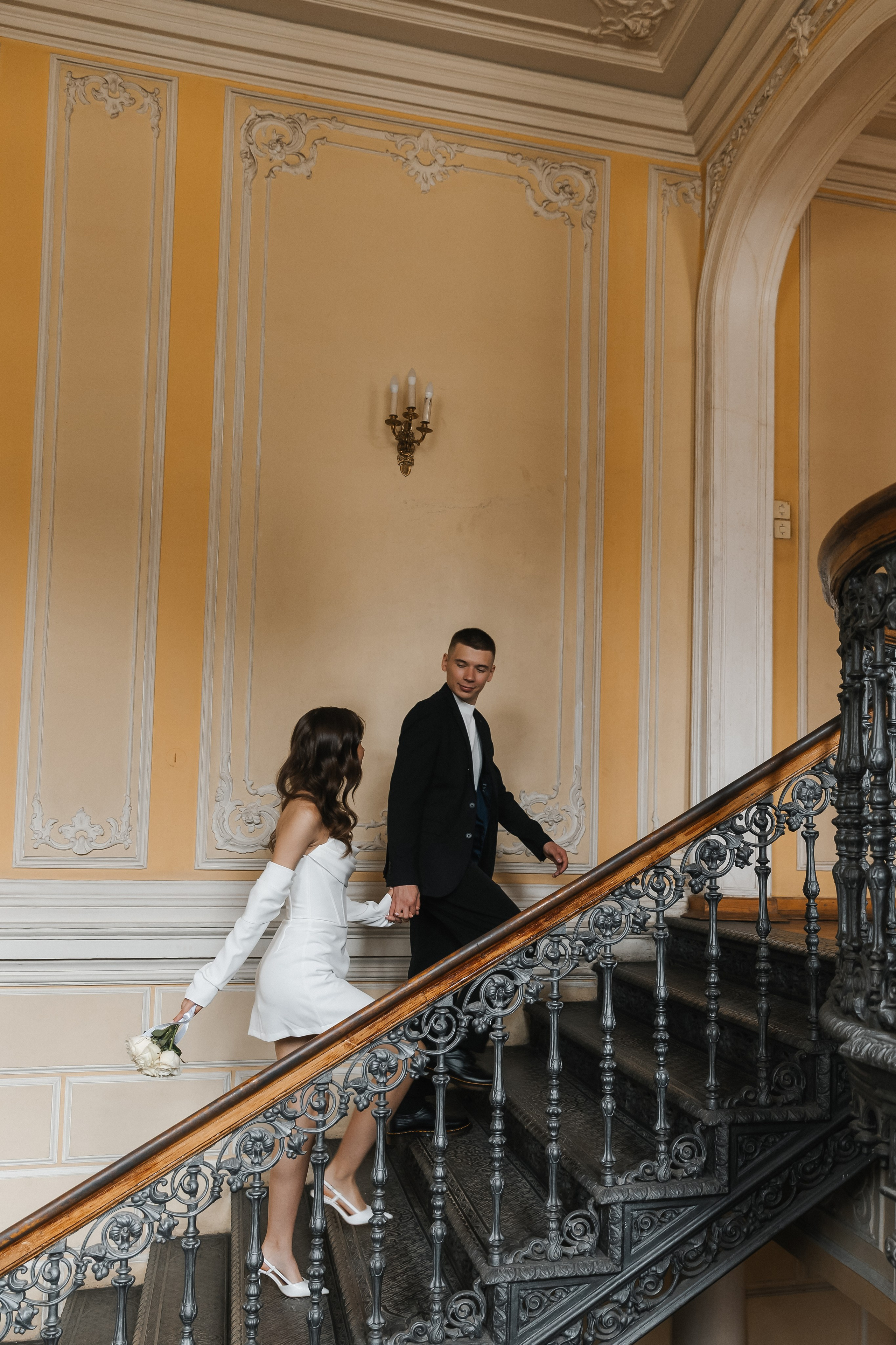 Свадебная фотосессия в Библиотеке-читальне им. А. С. Пушкина. Фотограф и видеограф Анна Домашенко