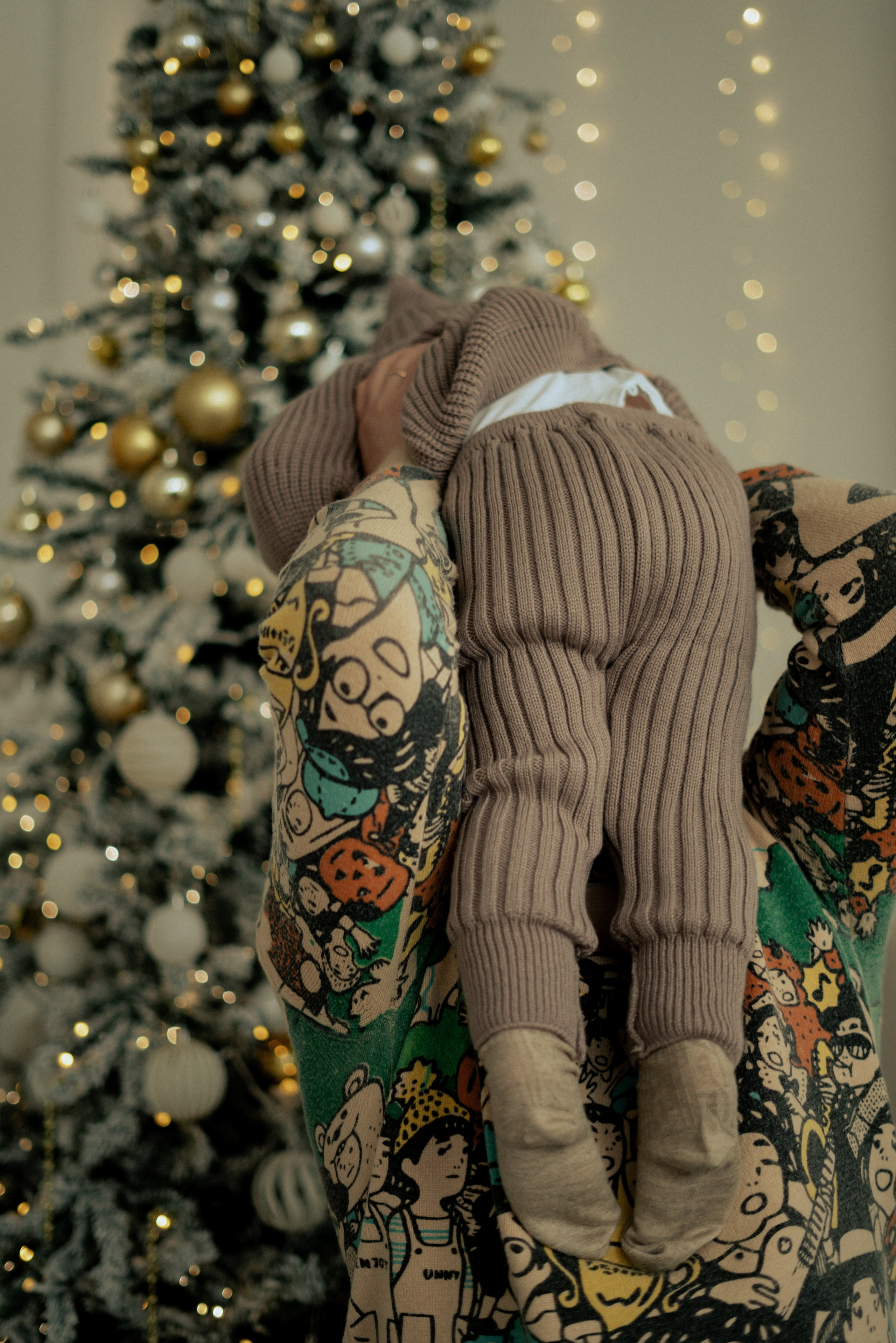 Студийная Новогодняя семейная съемка. Фотограф сахалин