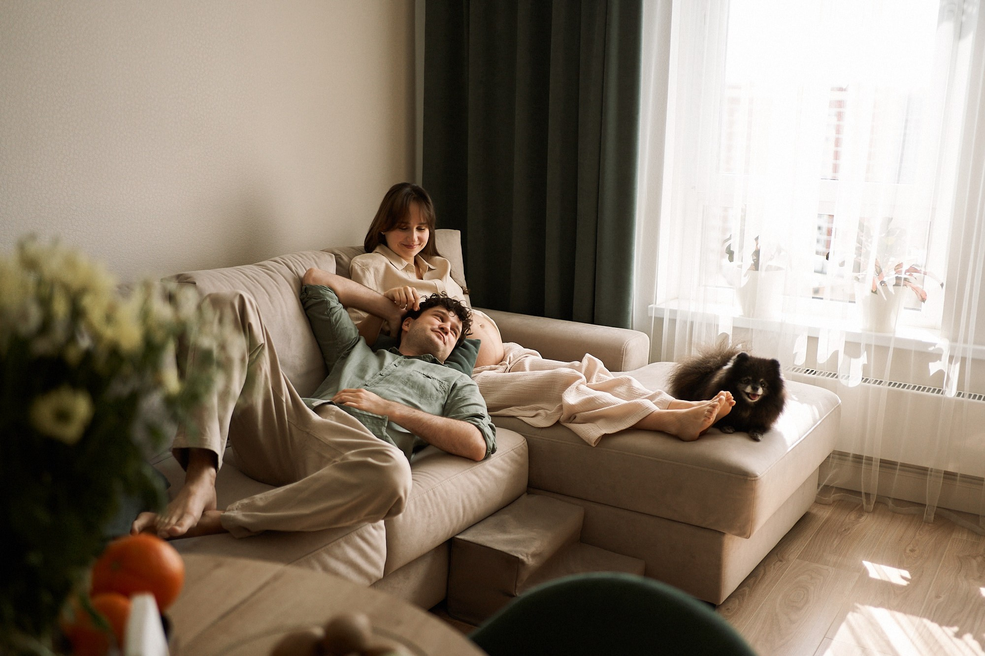 Игорь, Диана и Пика. Фотограф анималист Москва Дарья